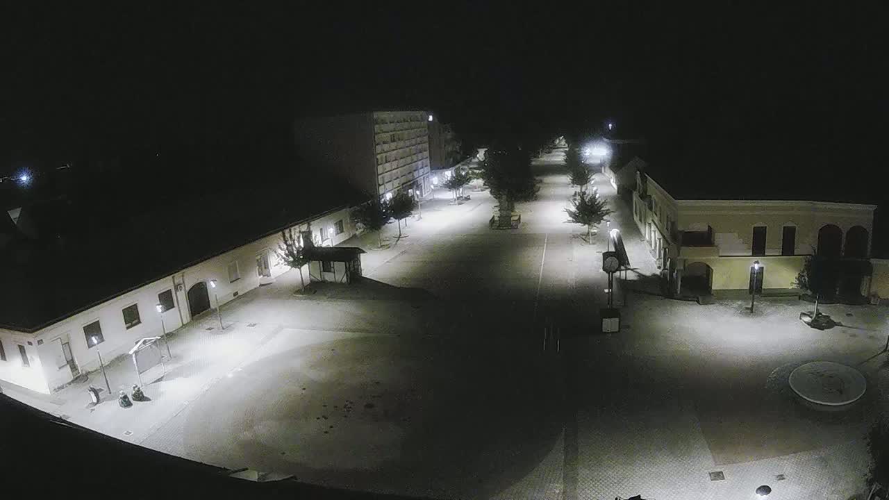 Ludbreg, Concentric Circles Center of the World, Trg Svetog Trojstva (Holy Trinity Square) Live Cam -  Ludbreg, Grad Ludbreg, Varaždin, Croatia