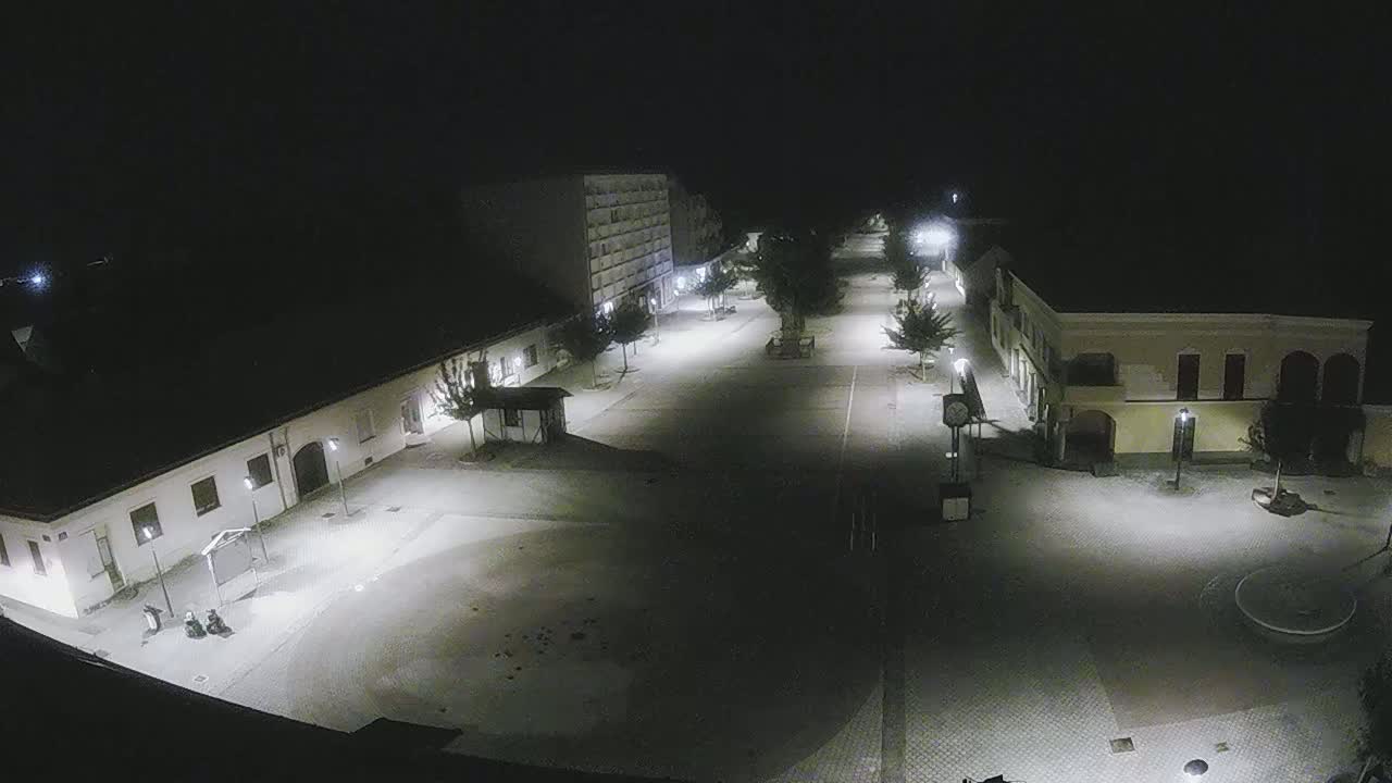 Ludbreg, Concentric Circles Center of the World, Trg Svetog Trojstva (Holy Trinity Square) Live Cam -  Ludbreg, Grad Ludbreg, Varaždin, Croatia