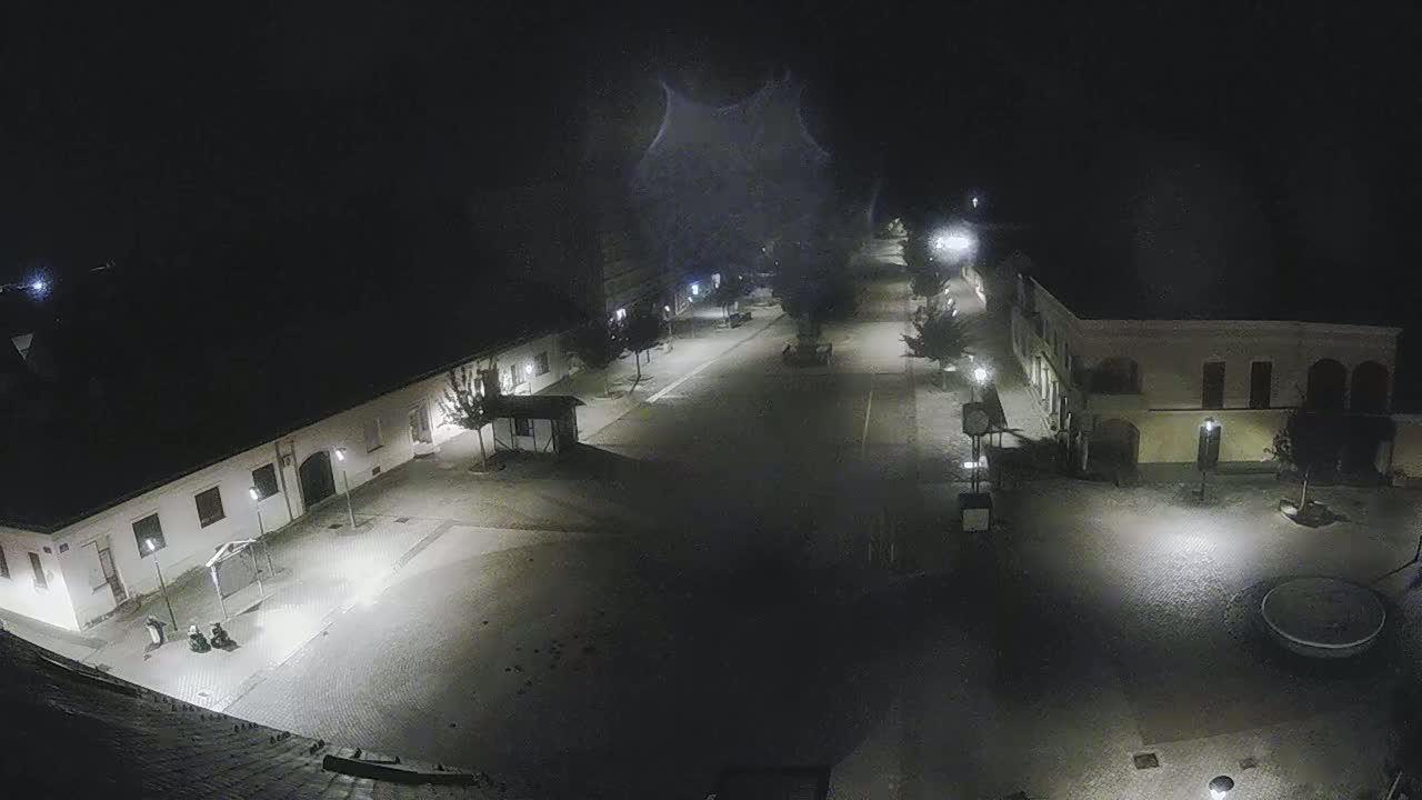 Ludbreg, Concentric Circles Center of the World, Trg Svetog Trojstva (Holy Trinity Square) Live Cam -  Ludbreg, Grad Ludbreg, Varaždin, Croatia