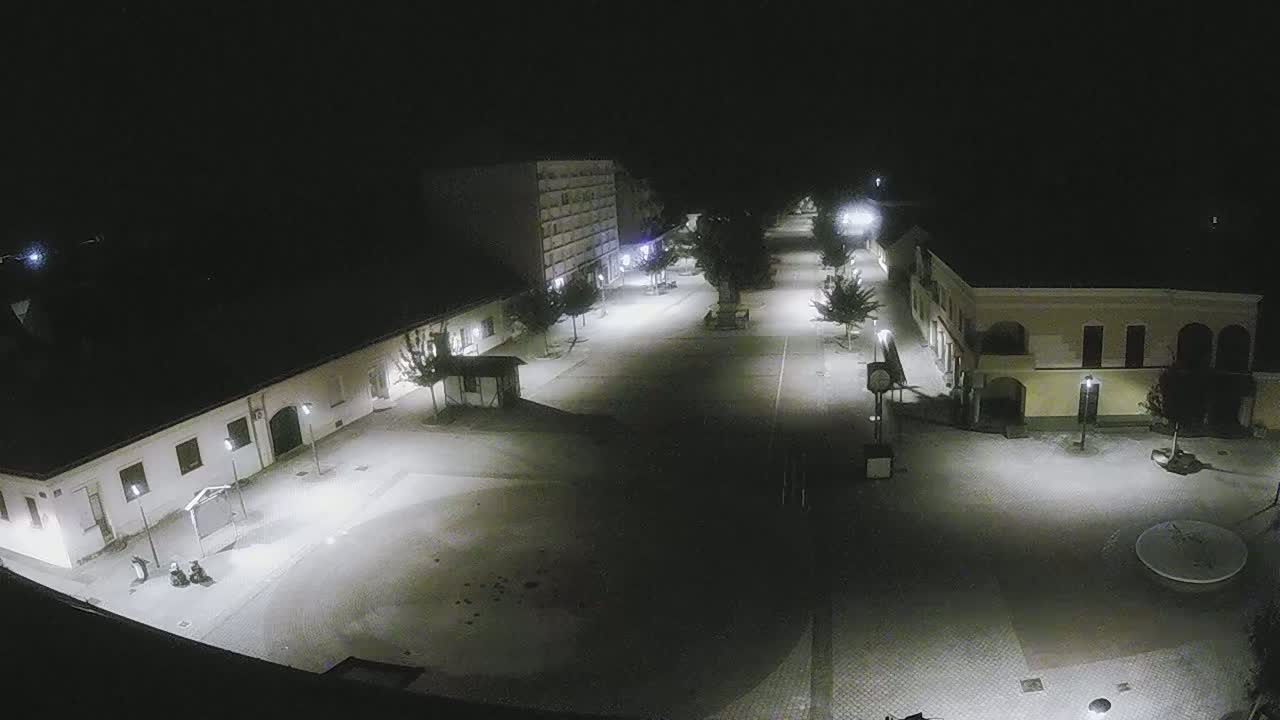 Ludbreg, Concentric Circles Center of the World, Trg Svetog Trojstva (Holy Trinity Square) Live Cam -  Ludbreg, Grad Ludbreg, Varaždin, Croatia