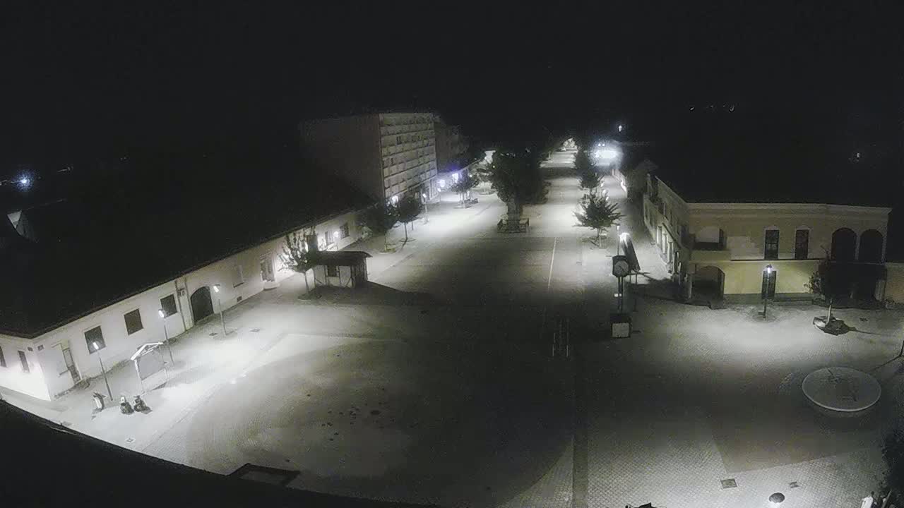 Ludbreg, Concentric Circles Center of the World, Trg Svetog Trojstva (Holy Trinity Square) Live Cam -  Ludbreg, Grad Ludbreg, Varaždin, Croatia