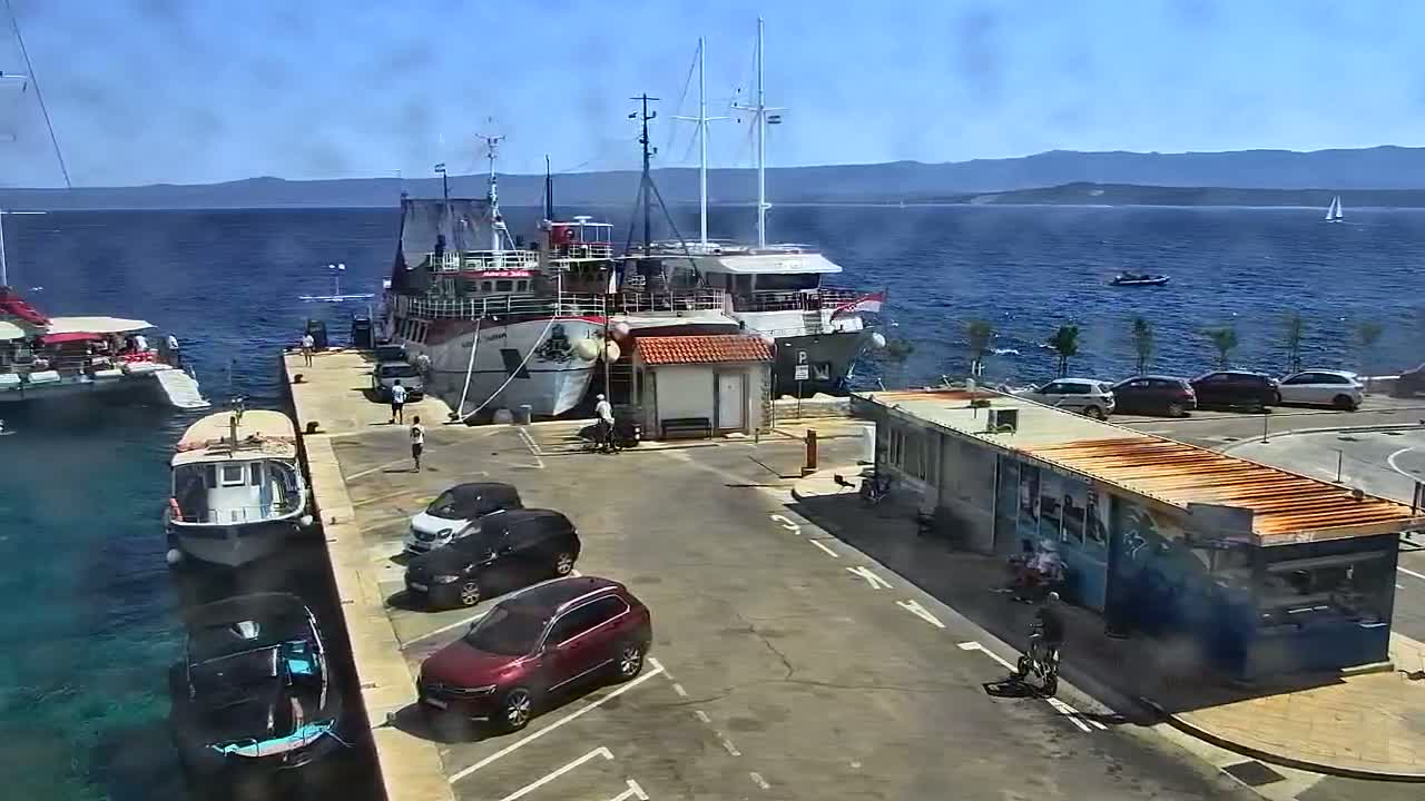 Otok  Brač Island, Bol Village & Adriatic Coast Live Cam - Bol, Brac Island, Split-Dalmatia, Croatia