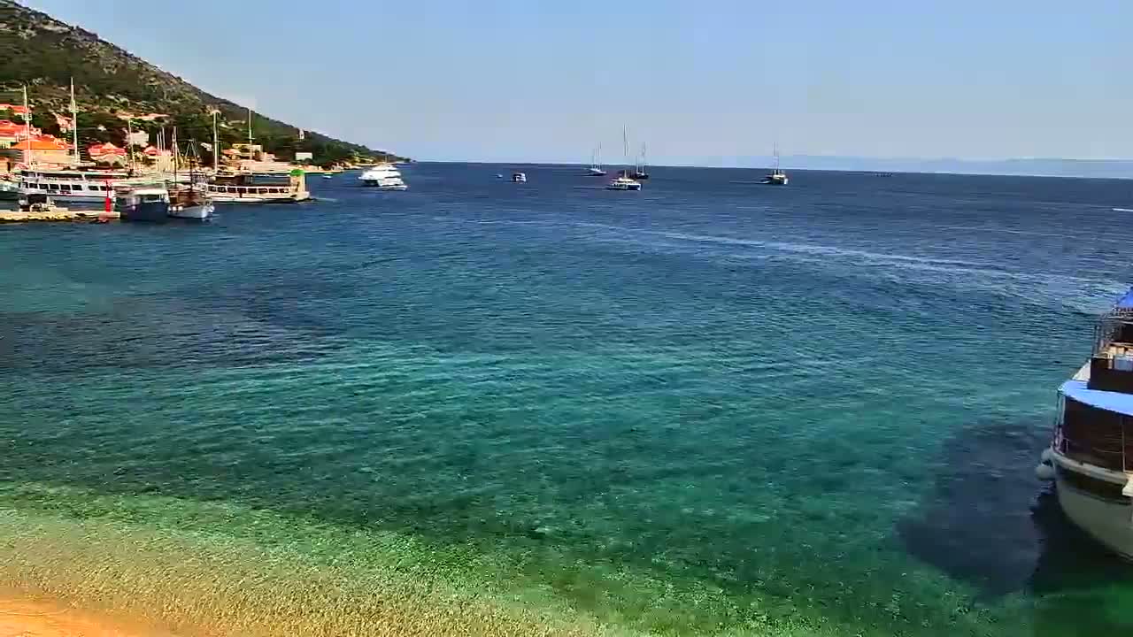 Otok  Brač Island, Bol Village & Adriatic Coast Live Cam - Bol, Brac Island, Split-Dalmatia, Croatia