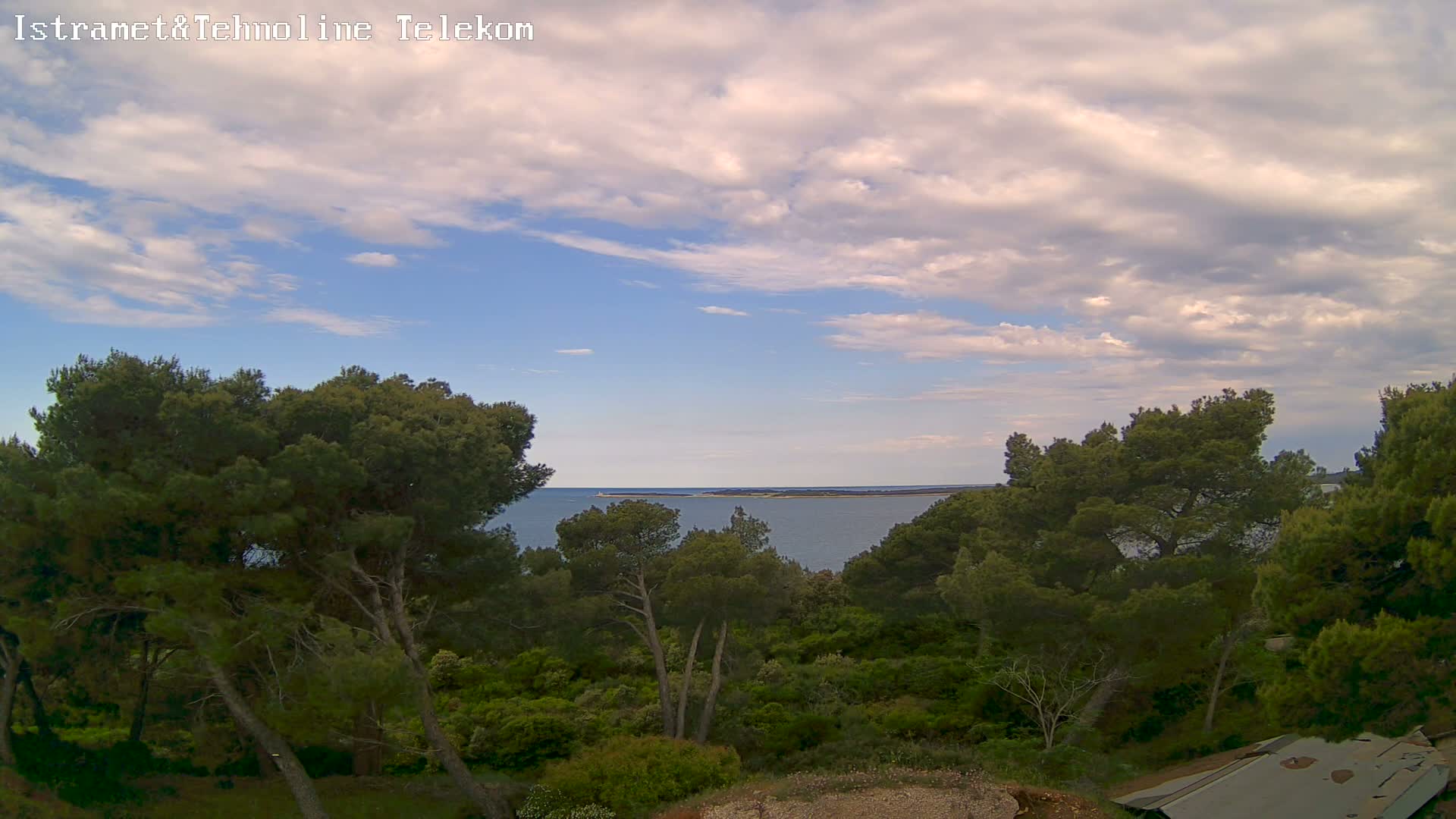 Pula, Fort Punta Christo Adriatic View Live Cam - Stinjan, Pula, Istria, Croatia
