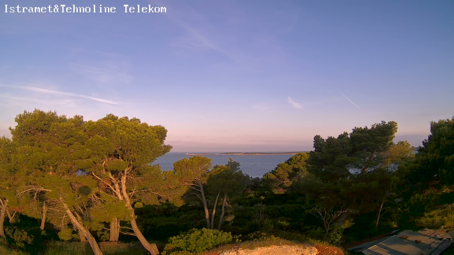 Pula, Fort Punta Christo Adriatic View Live Cam - Stinjan, Pula, Istria, Croatia