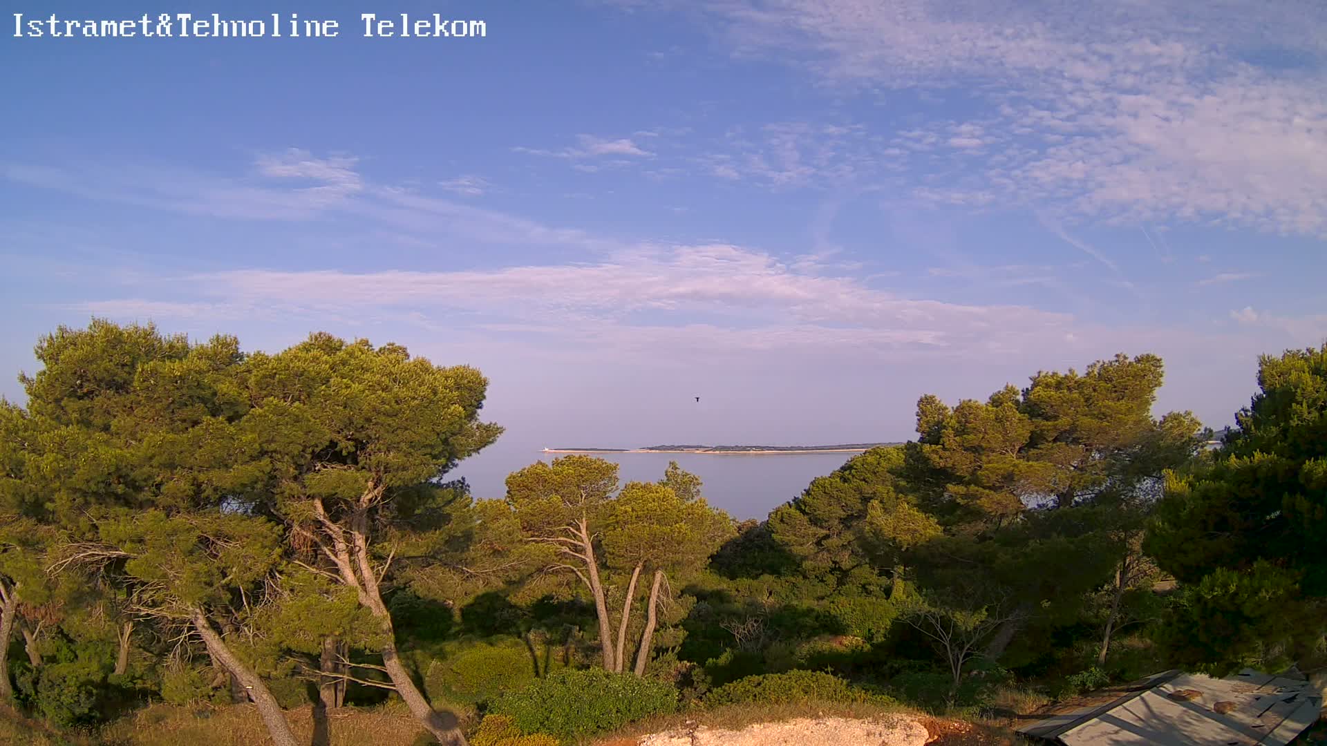 Pula, Fort Punta Christo Adriatic View Live Cam - Stinjan, Pula, Istria, Croatia
