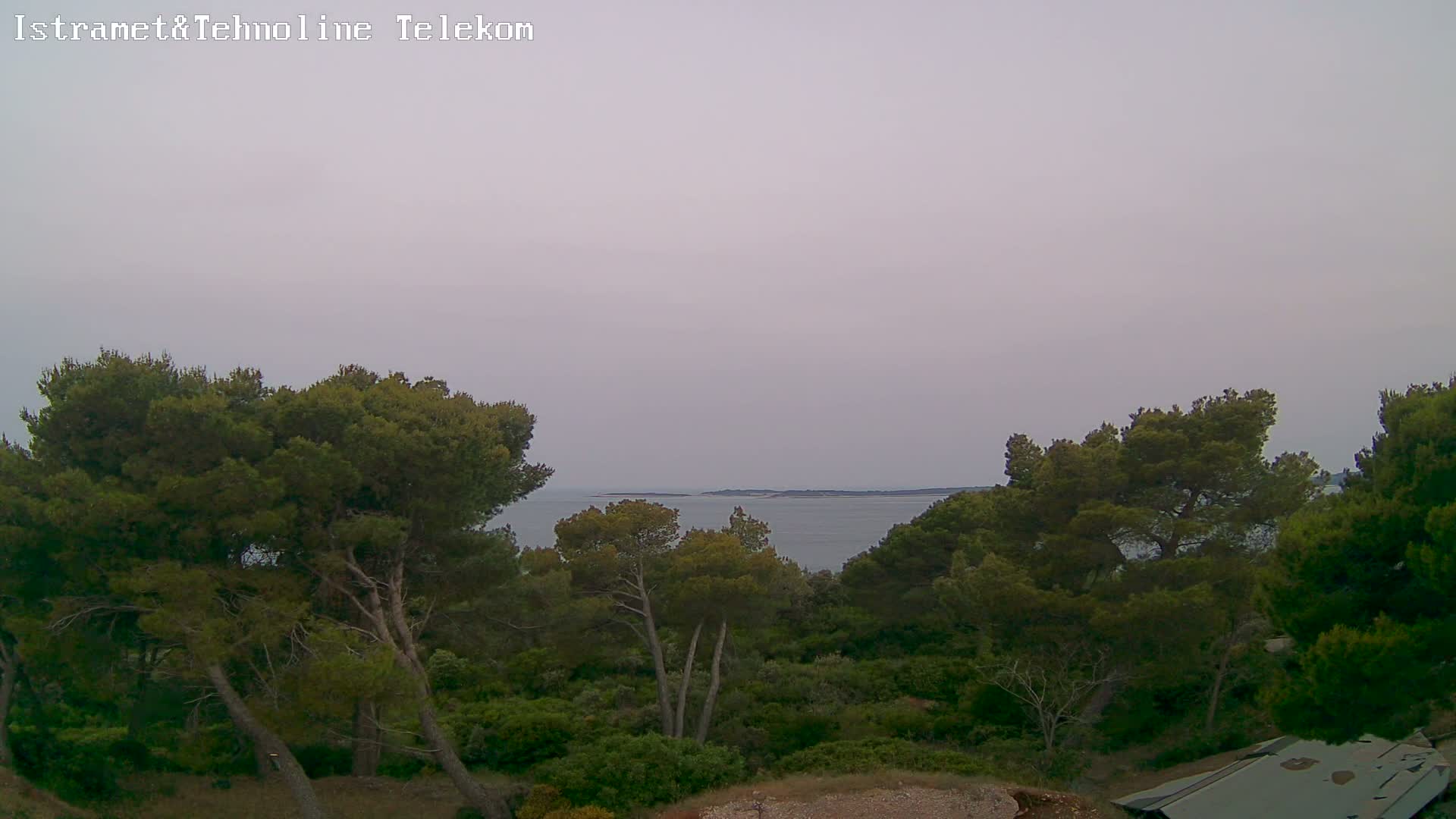 Pula, Fort Punta Christo Adriatic View Live Cam - Stinjan, Pula, Istria, Croatia