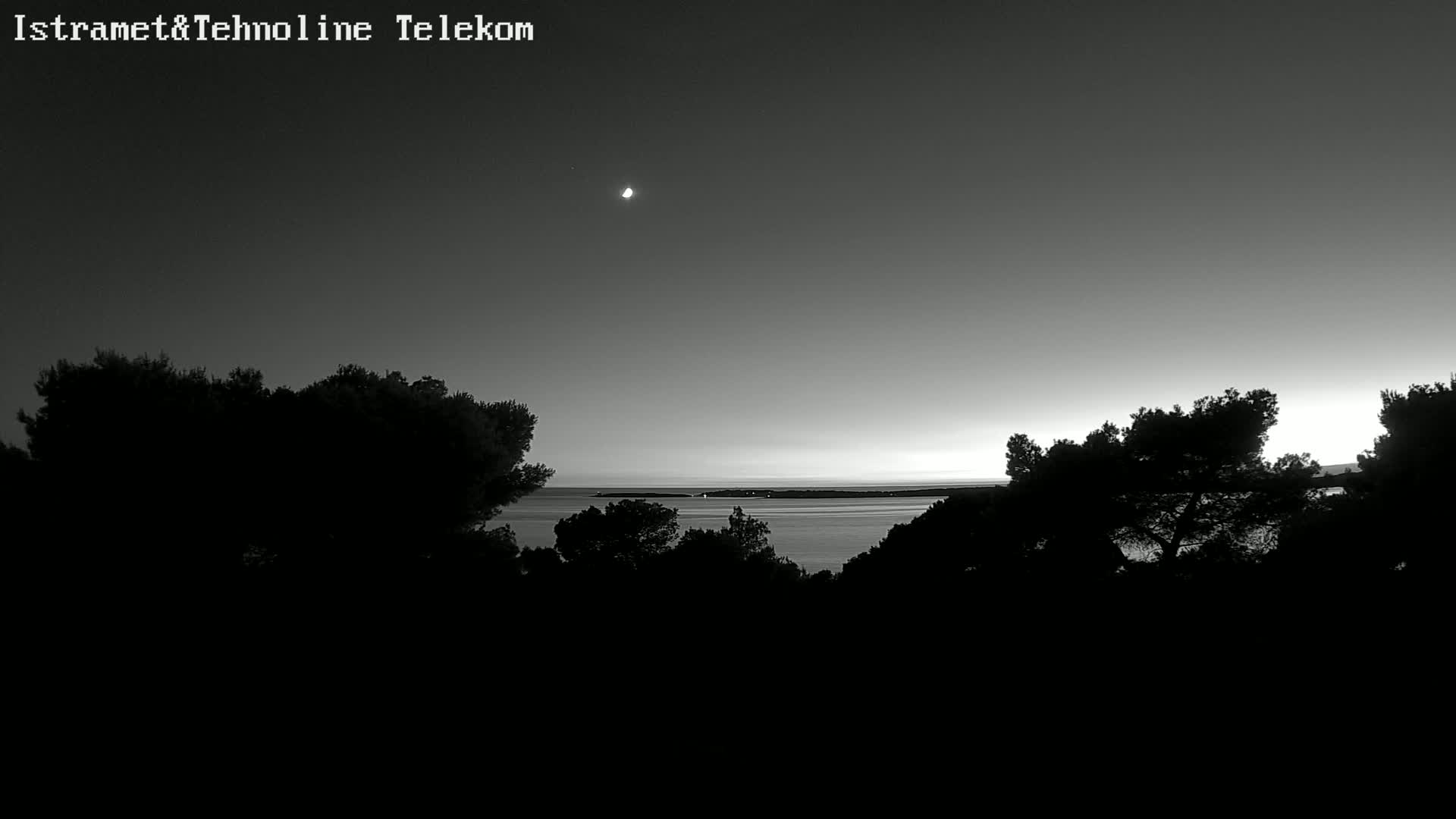 Pula, Fort Punta Christo Adriatic View Live Cam - Stinjan, Pula, Istria, Croatia