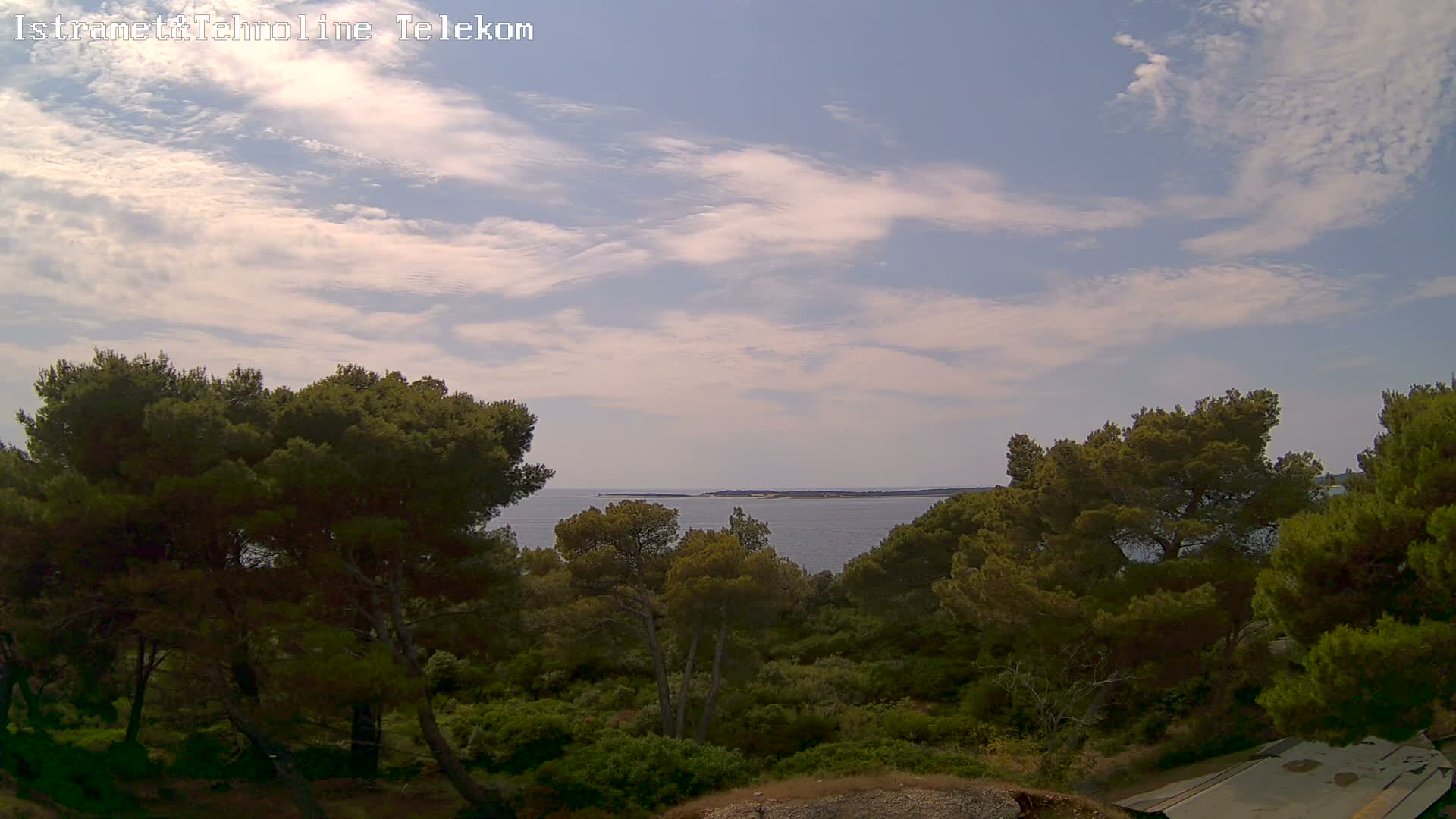 Pula, Fort Punta Christo Adriatic View Live Cam - Stinjan, Pula, Istria, Croatia