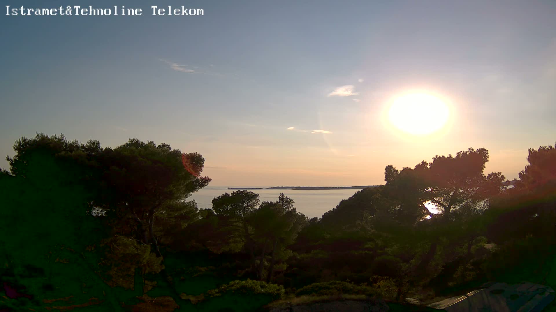 Pula, Fort Punta Christo Adriatic View Live Cam - Stinjan, Pula, Istria, Croatia