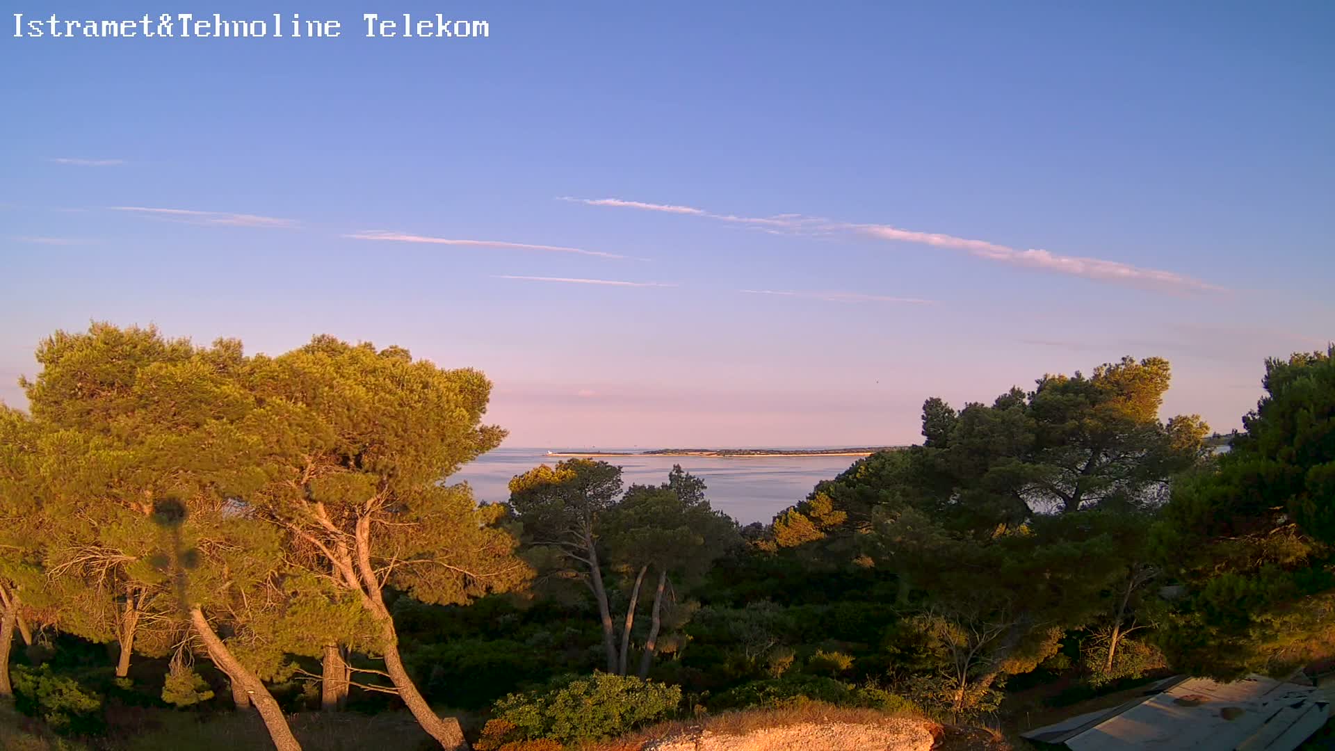 Pula, Fort Punta Christo Adriatic View Live Cam - Stinjan, Pula, Istria, Croatia
