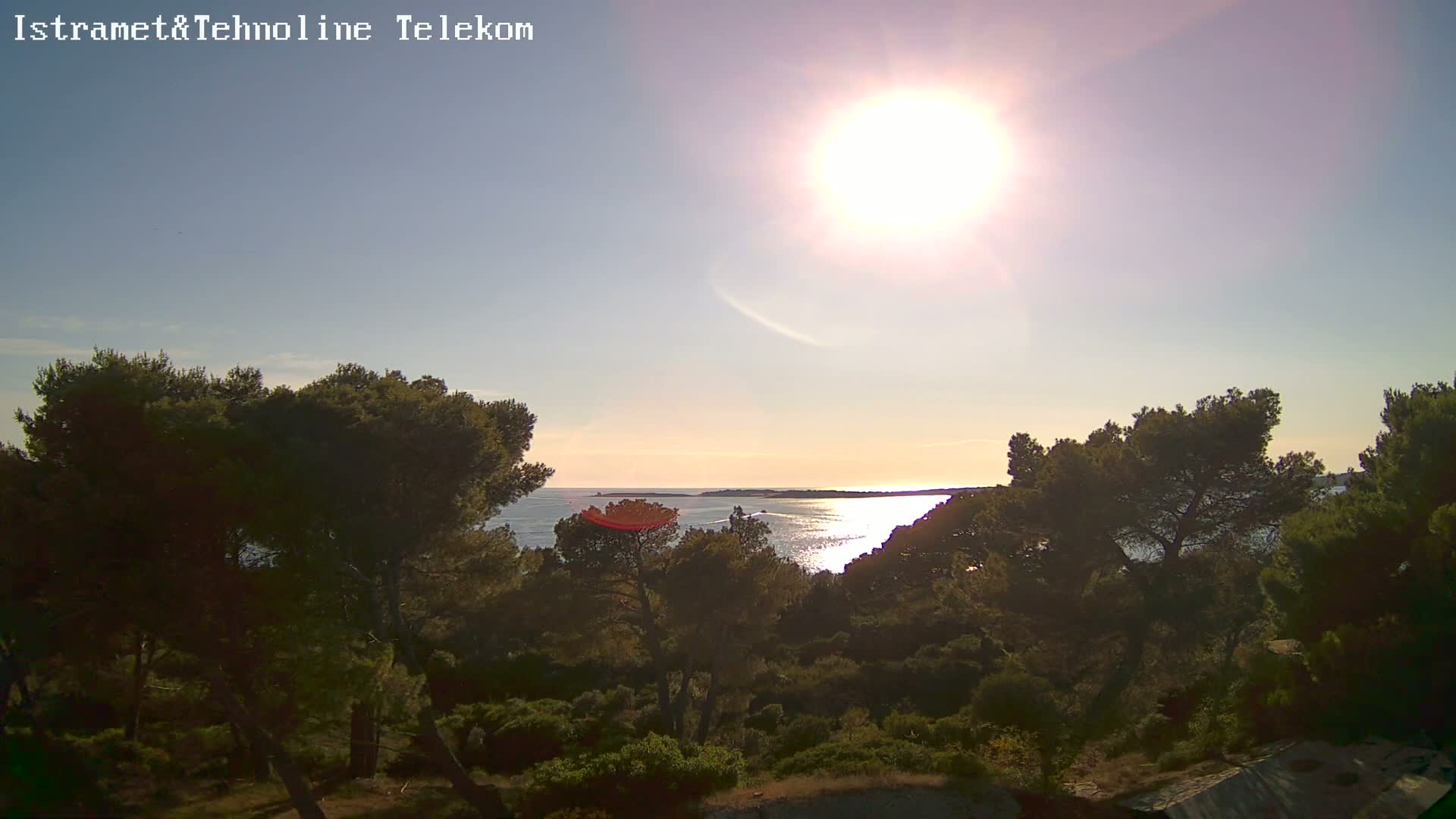 Pula, Fort Punta Christo Adriatic View Live Cam - Stinjan, Pula, Istria, Croatia