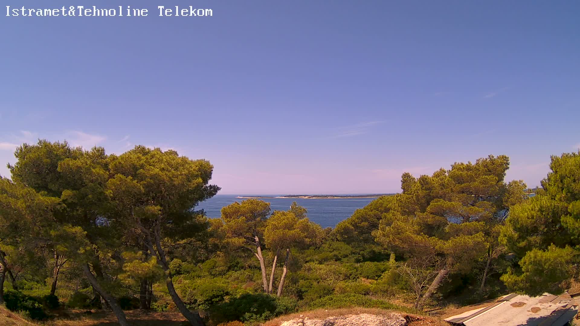 Pula, Fort Punta Christo Adriatic View Live Cam - Stinjan, Pula, Istria, Croatia