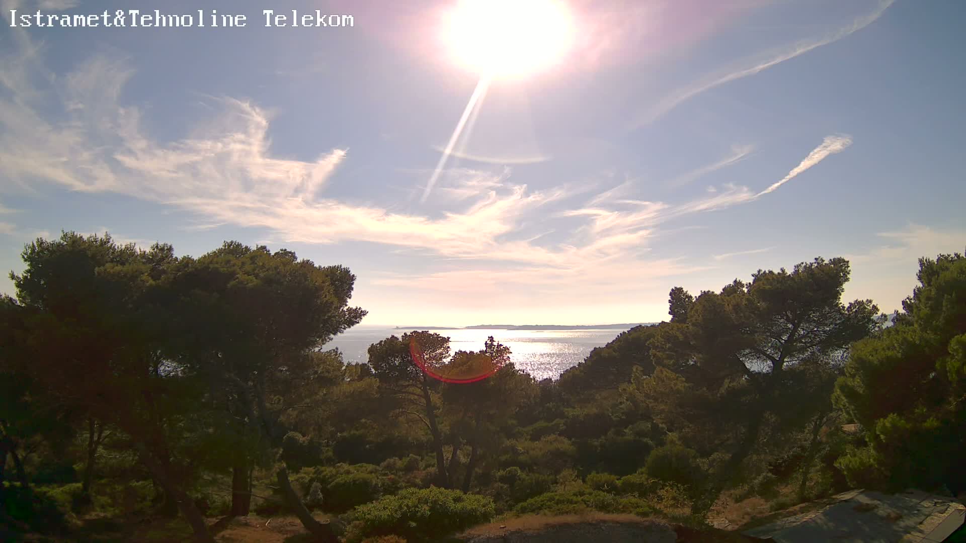 Pula, Fort Punta Christo Adriatic View Live Cam - Stinjan, Pula, Istria, Croatia