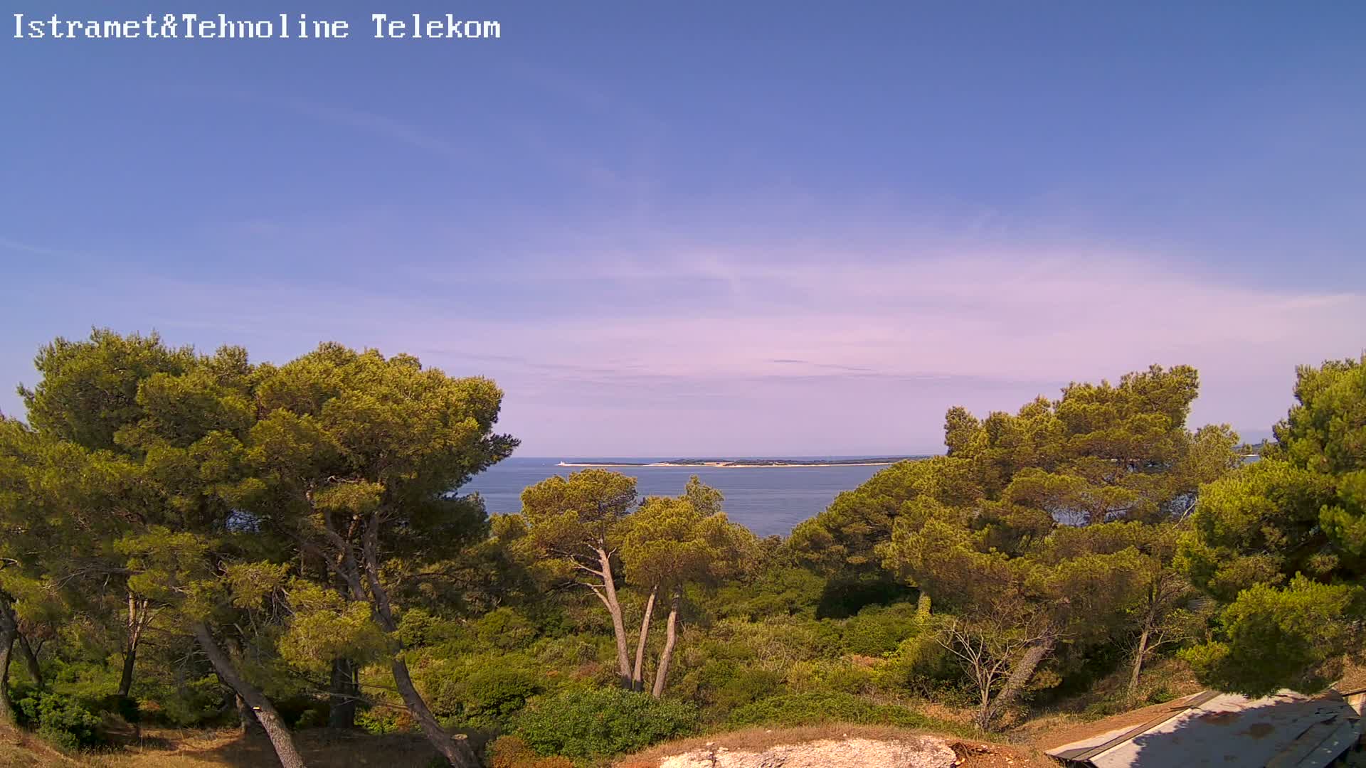 Pula, Fort Punta Christo Adriatic View Live Cam - Stinjan, Pula, Istria, Croatia