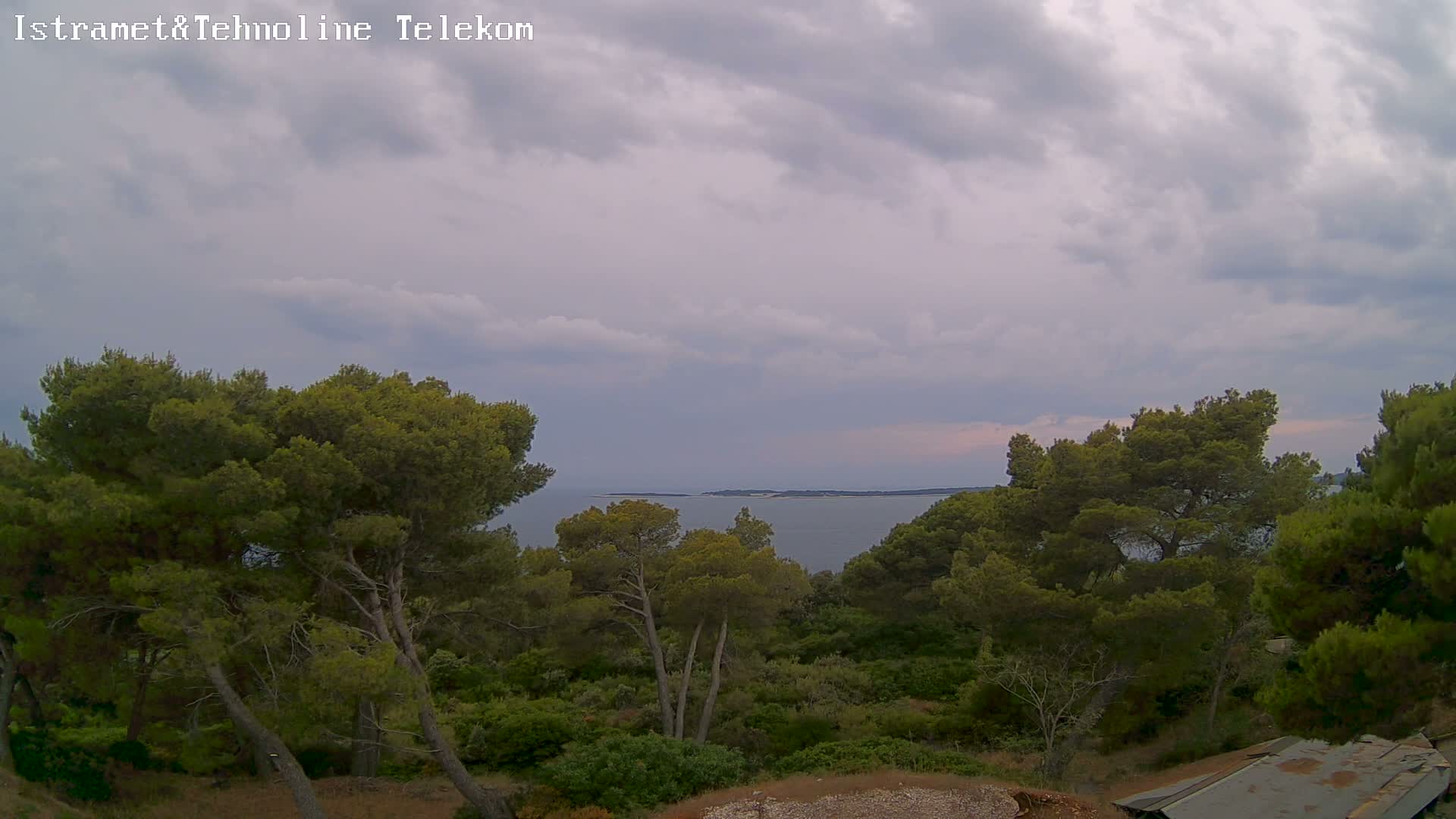 Pula, Fort Punta Christo Adriatic View Live Cam - Stinjan, Pula, Istria, Croatia