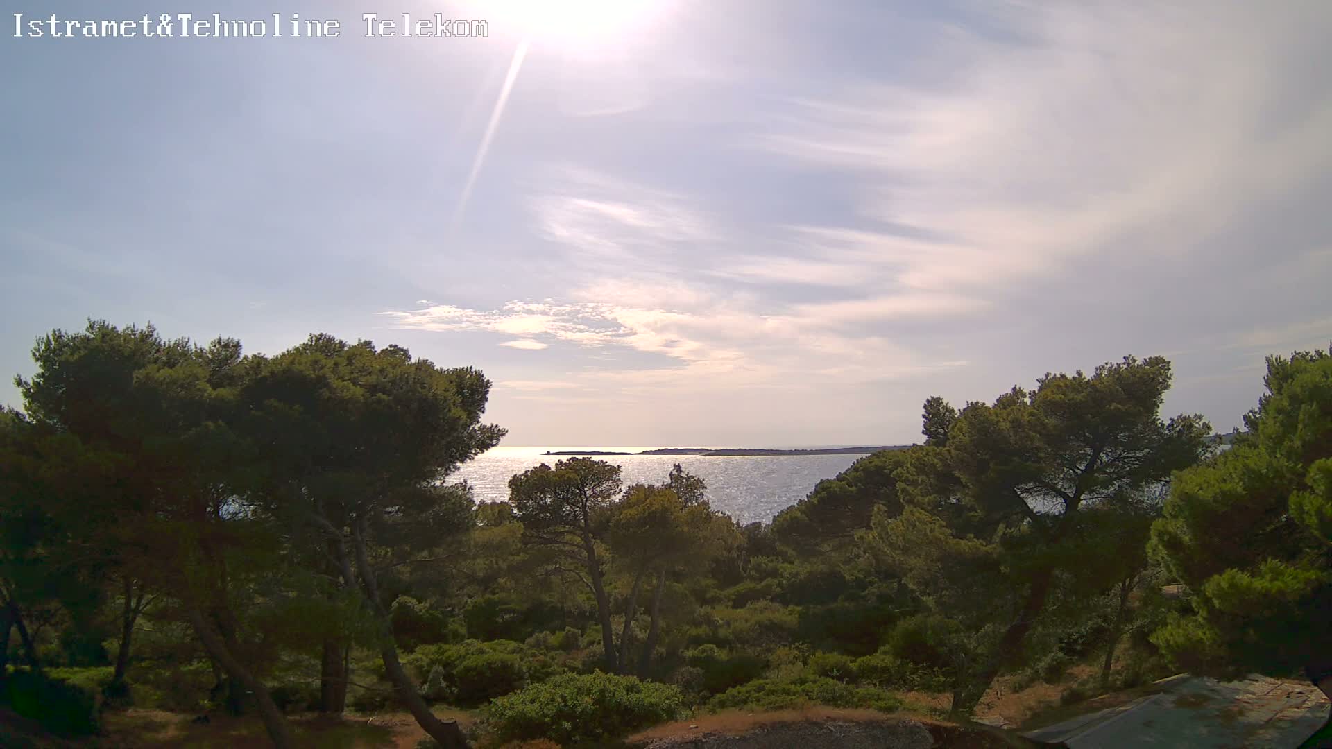 Pula, Fort Punta Christo Adriatic View Live Cam - Stinjan, Pula, Istria, Croatia