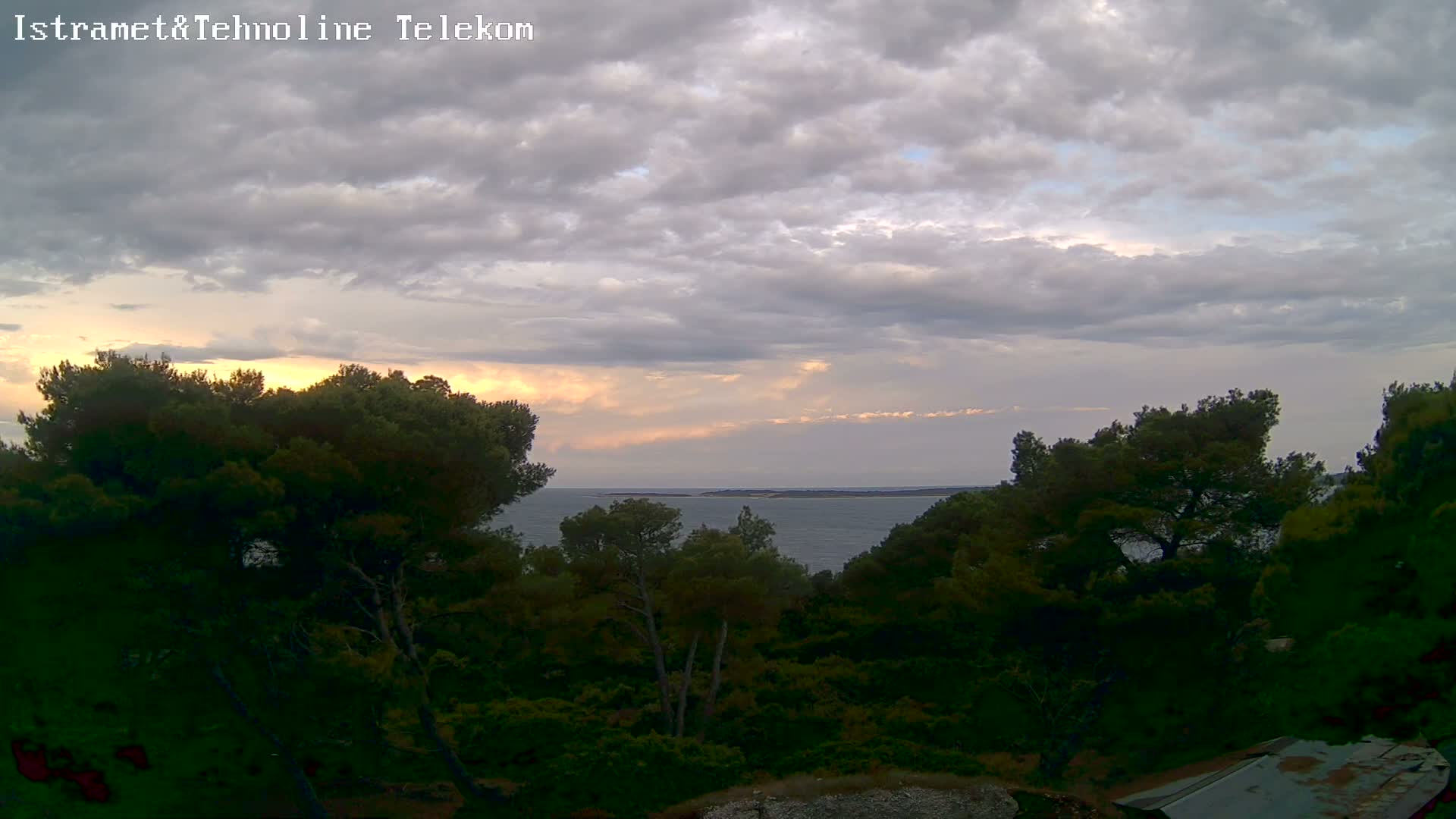 Pula, Fort Punta Christo Adriatic View Live Cam - Stinjan, Pula, Istria, Croatia