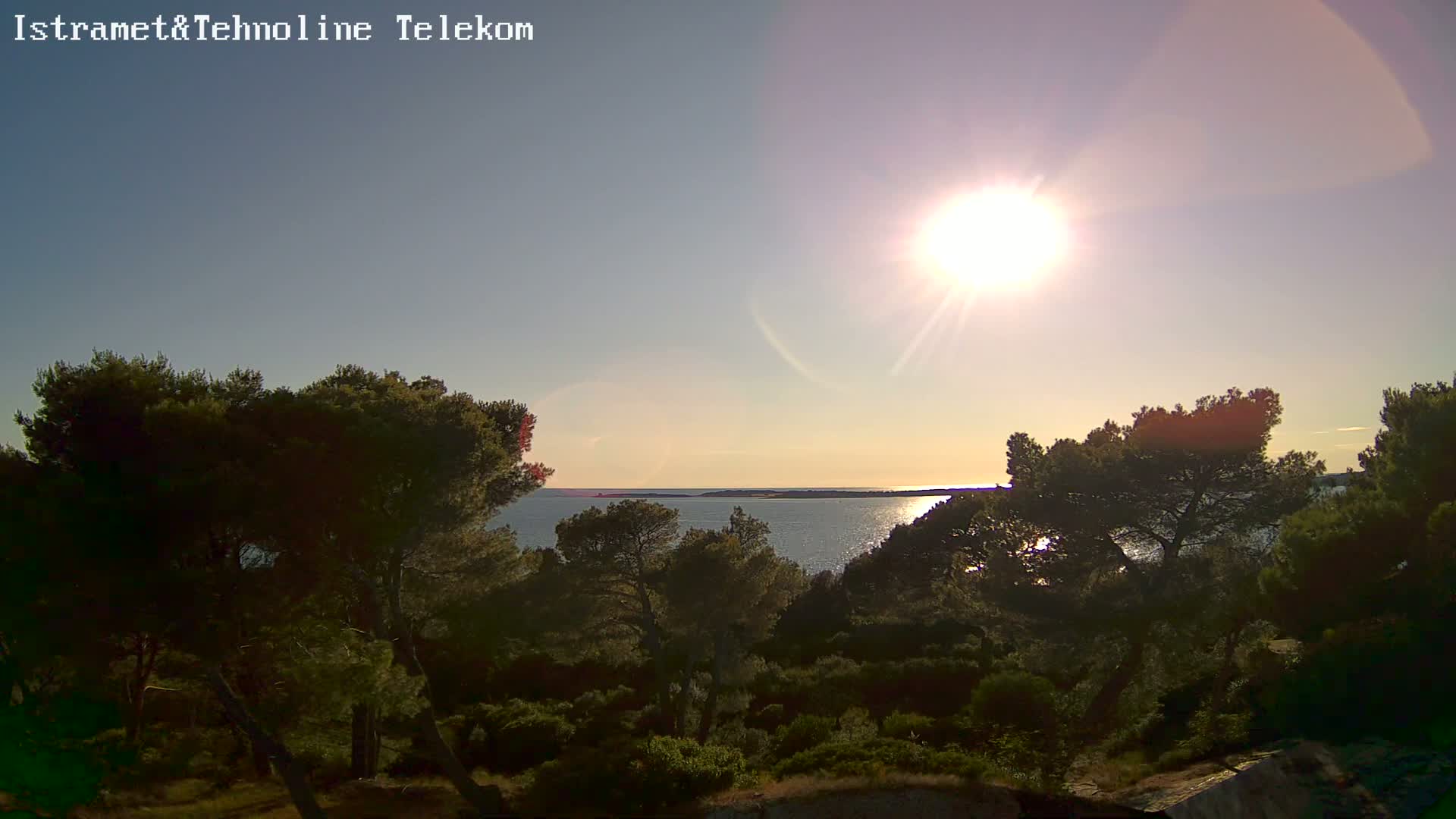 Pula, Fort Punta Christo Adriatic View Live Cam - Stinjan, Pula, Istria, Croatia