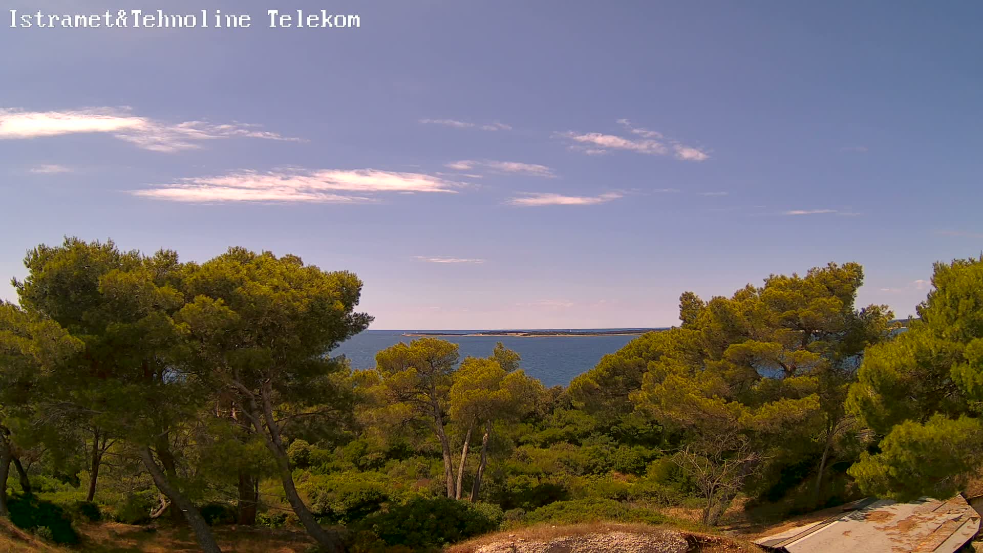 Pula, Fort Punta Christo Adriatic View Live Cam - Stinjan, Pula, Istria, Croatia