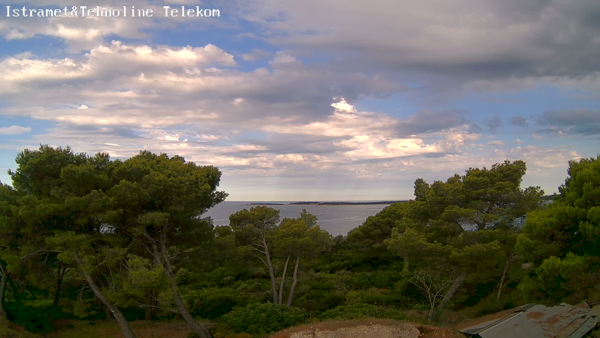Pula, Fort Punta Christo Adriatic View Live Cam - Stinjan, Pula, Istria, Croatia