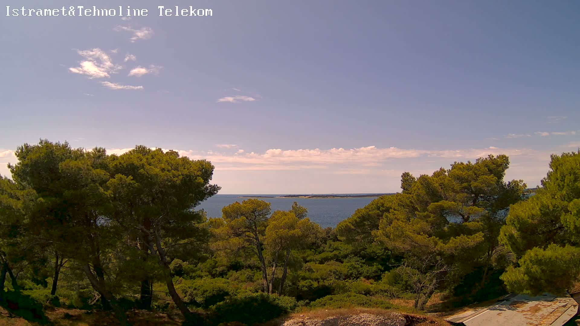 Pula, Fort Punta Christo Adriatic View Live Cam - Stinjan, Pula, Istria, Croatia