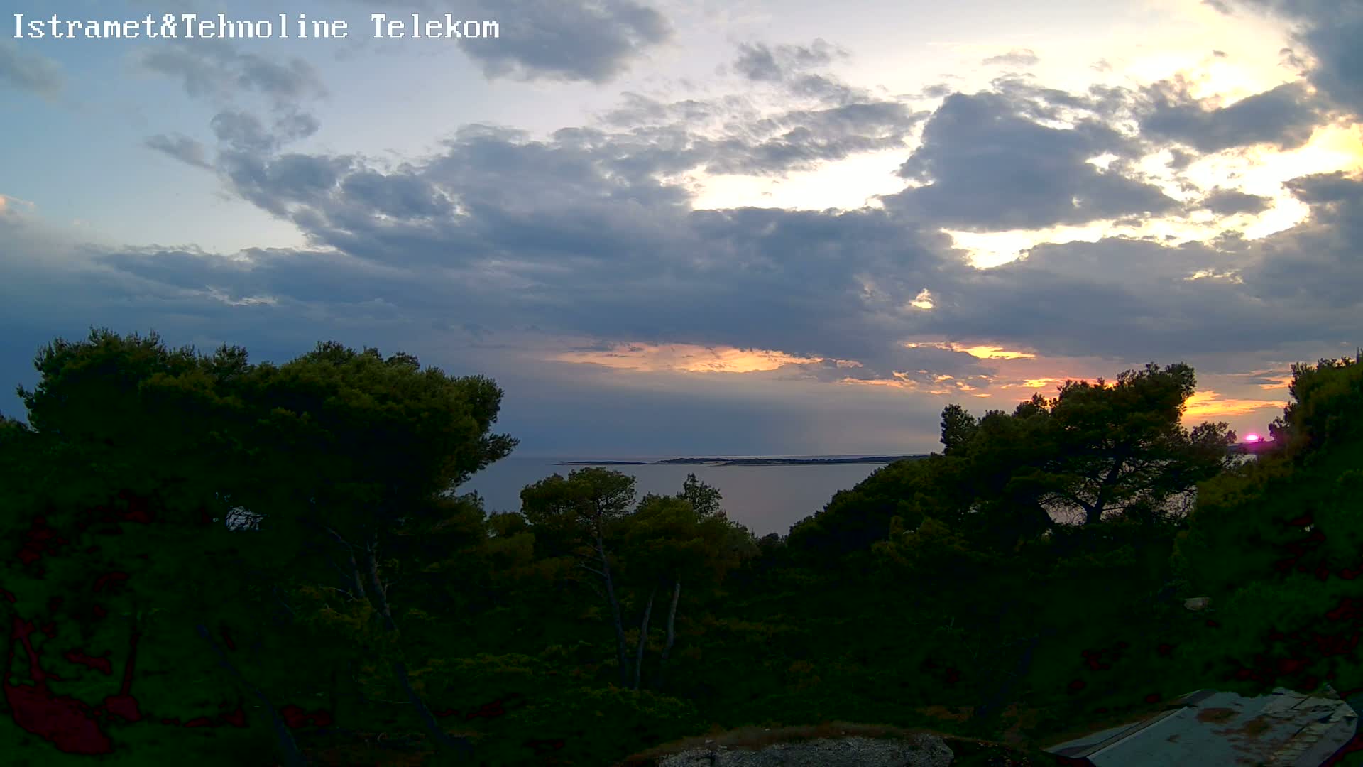 Pula, Fort Punta Christo Adriatic View Live Cam - Stinjan, Pula, Istria, Croatia