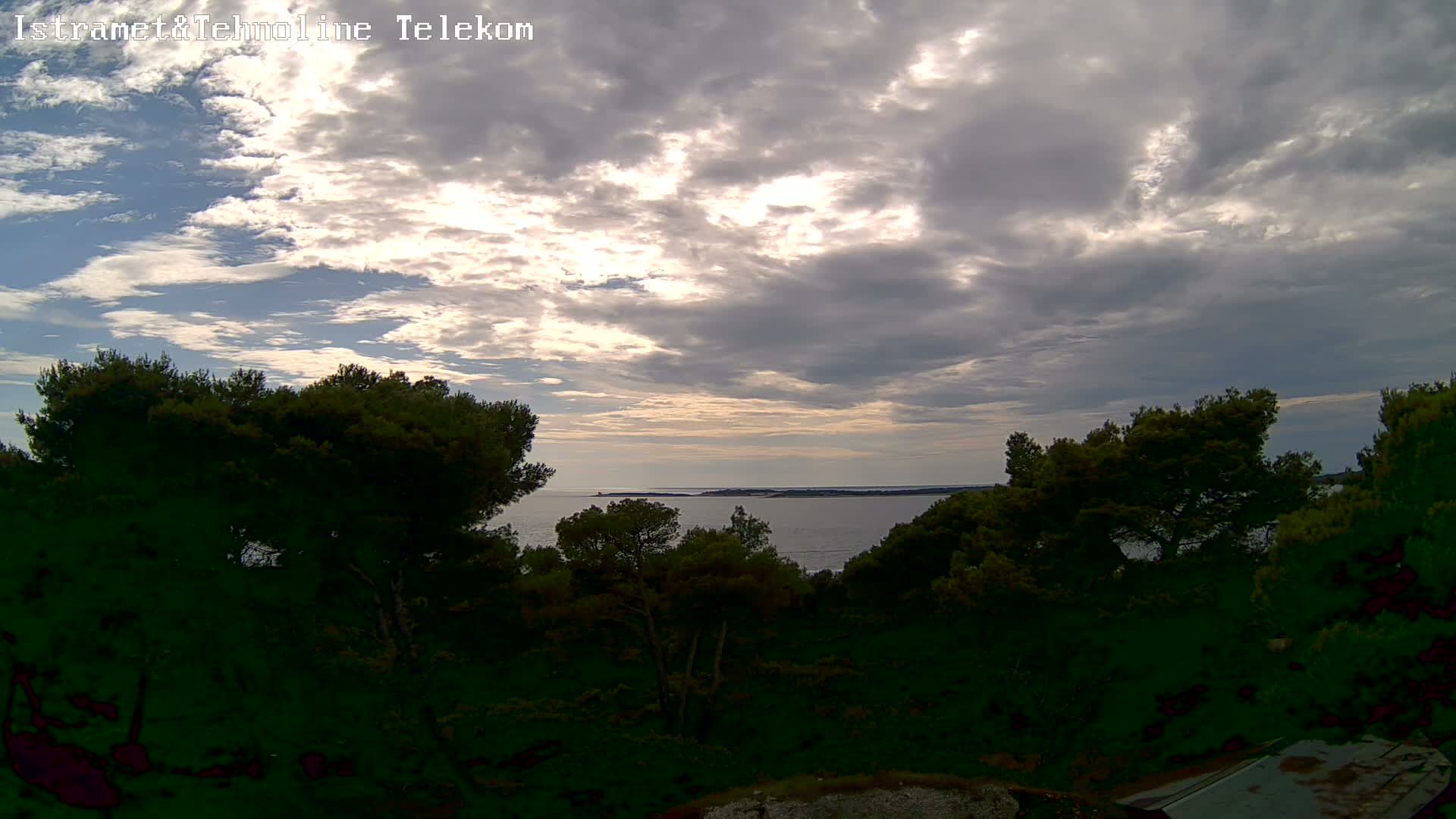 Pula, Fort Punta Christo Adriatic View Live Cam - Stinjan, Pula, Istria, Croatia