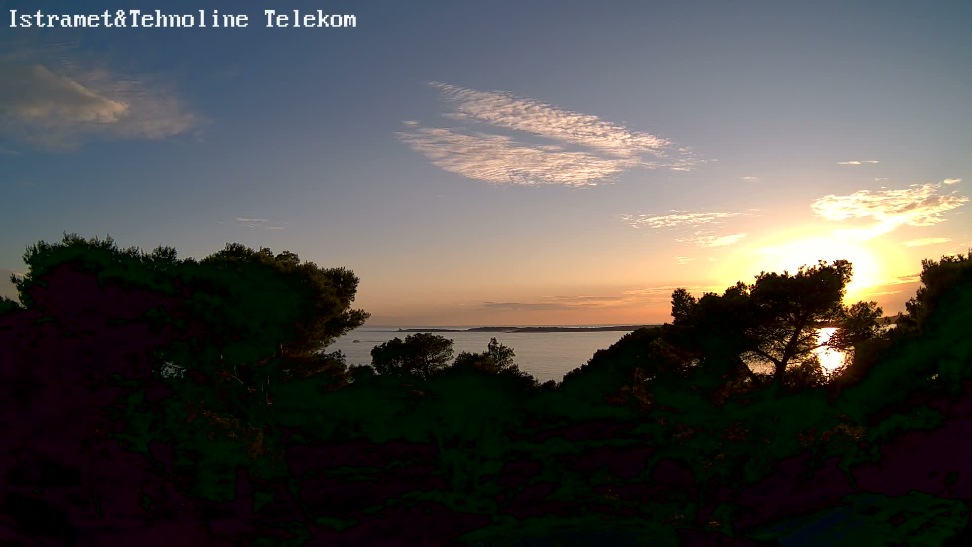 Pula, Fort Punta Christo Adriatic View Live Cam - Stinjan, Pula, Istria, Croatia