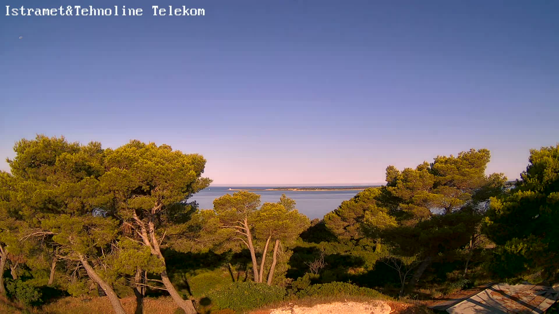 Pula, Fort Punta Christo Adriatic View Live Cam - Stinjan, Pula, Istria, Croatia