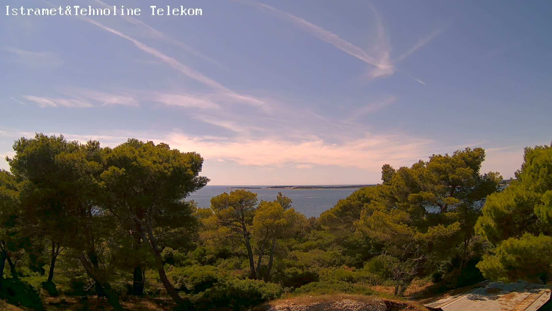 Pula, Fort Punta Christo Adriatic View Live Cam - Stinjan, Pula, Istria, Croatia