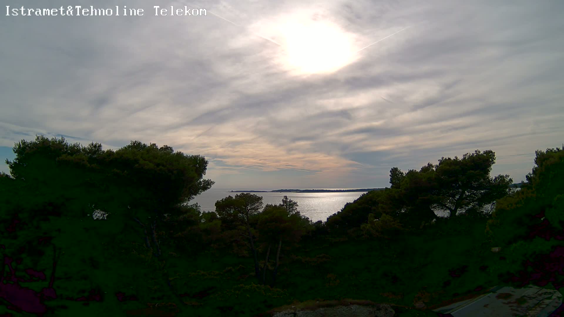 Pula, Fort Punta Christo Adriatic View Live Cam - Stinjan, Pula, Istria, Croatia