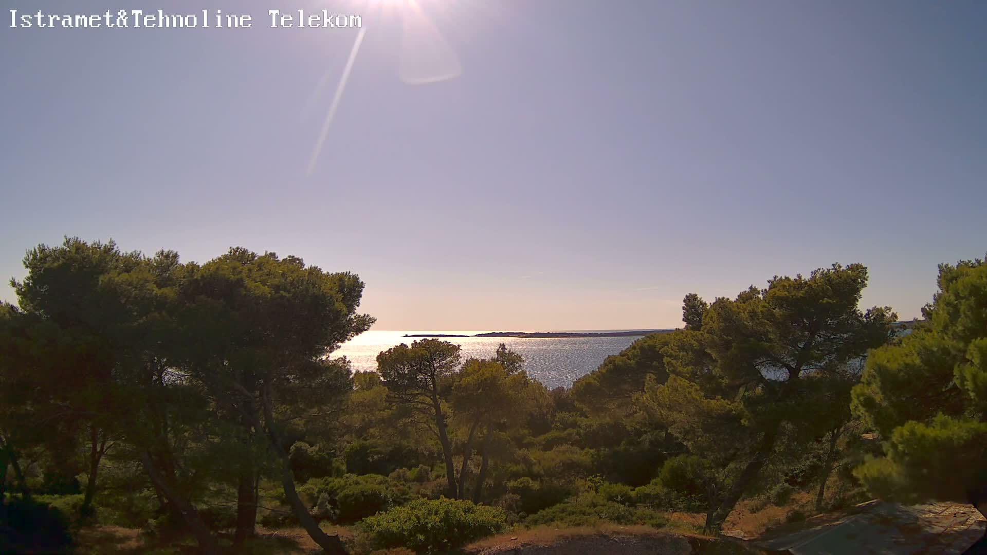 Pula, Fort Punta Christo Adriatic View Live Cam - Stinjan, Pula, Istria, Croatia