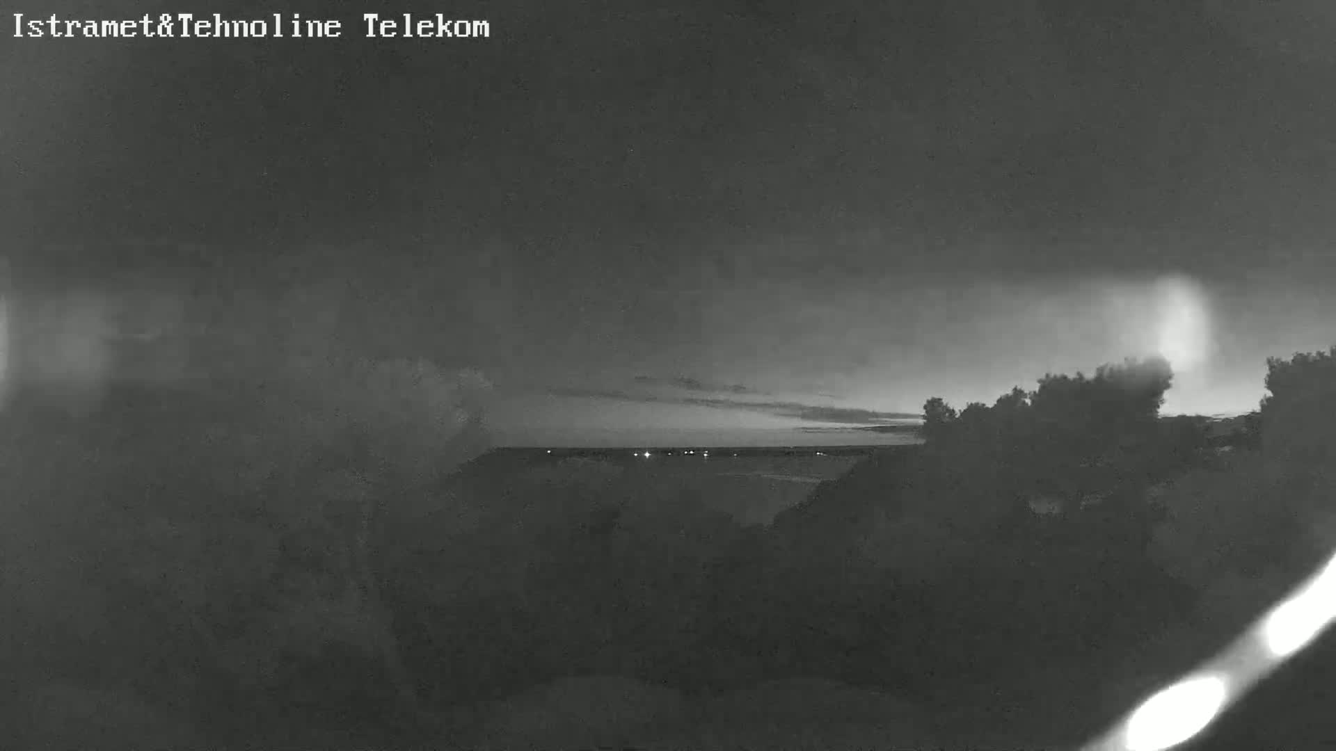 Pula, Fort Punta Christo Adriatic View Live Cam - Stinjan, Pula, Istria, Croatia