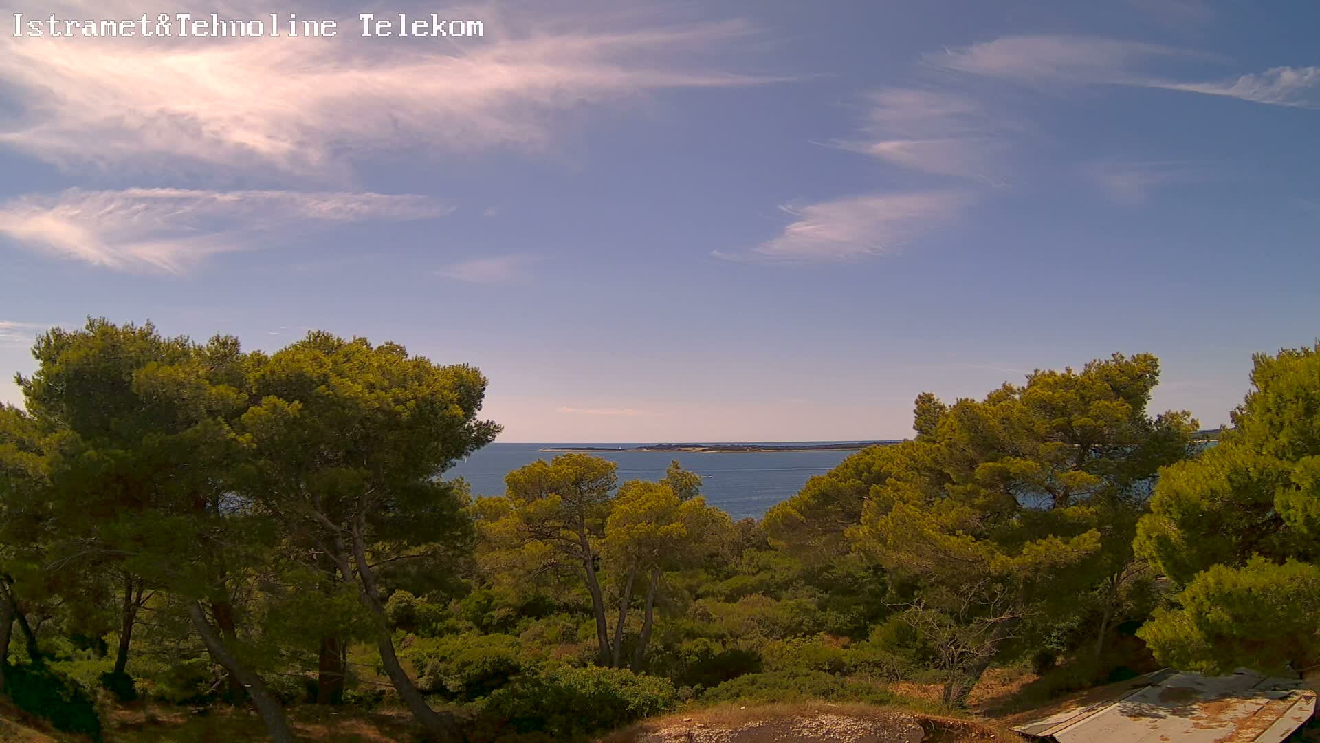 Pula, Fort Punta Christo Adriatic View Live Cam - Stinjan, Pula, Istria, Croatia