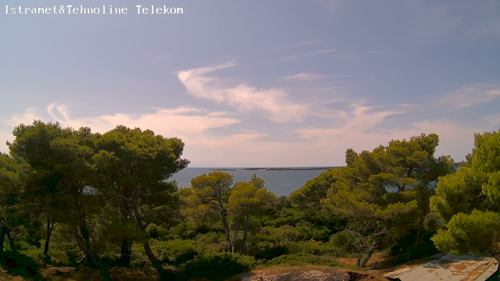 Pula, Fort Punta Christo Adriatic View Live Cam - Stinjan, Pula, Istria, Croatia