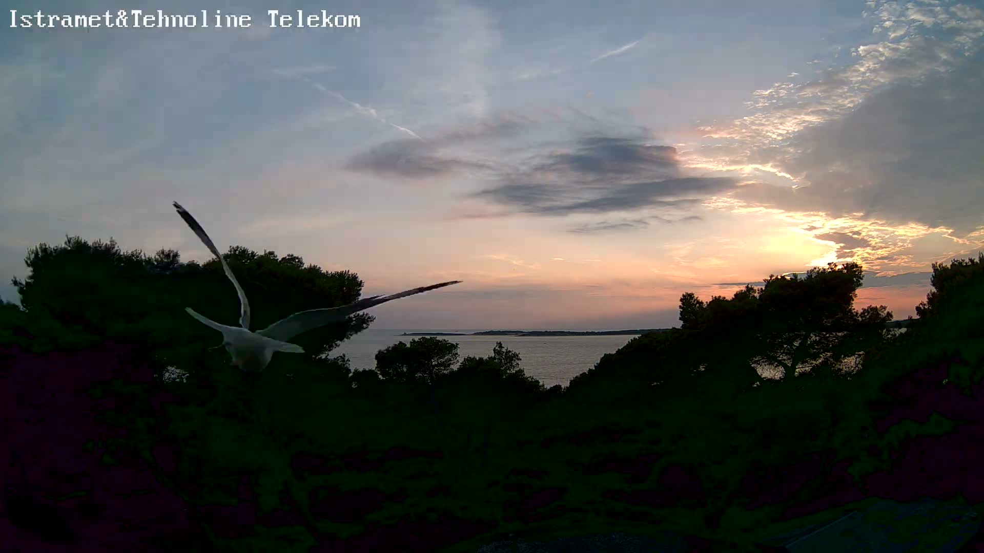 Pula, Fort Punta Christo Adriatic View Live Cam - Stinjan, Pula, Istria, Croatia