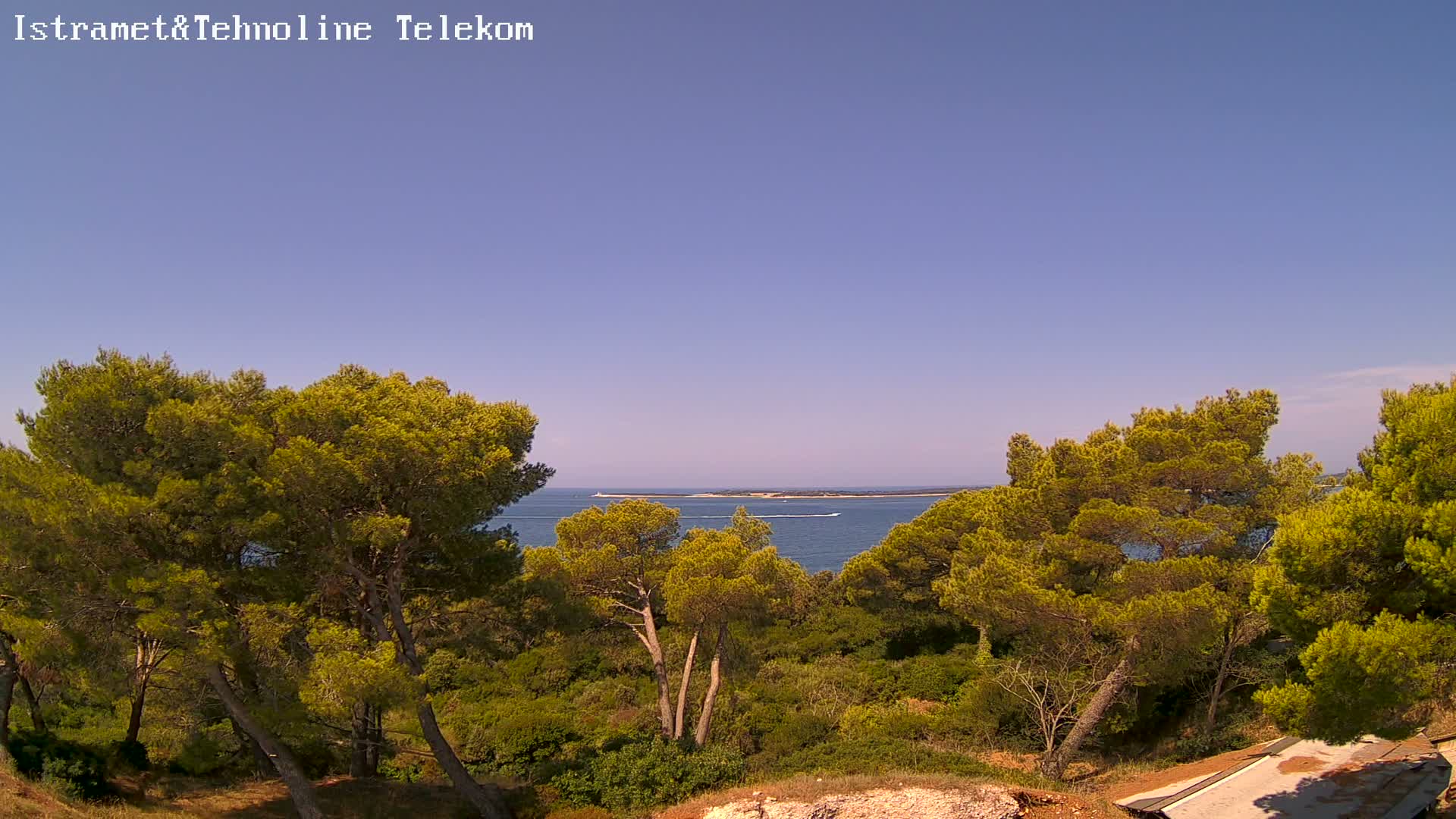 Pula, Fort Punta Christo Adriatic View Live Cam - Stinjan, Pula, Istria, Croatia