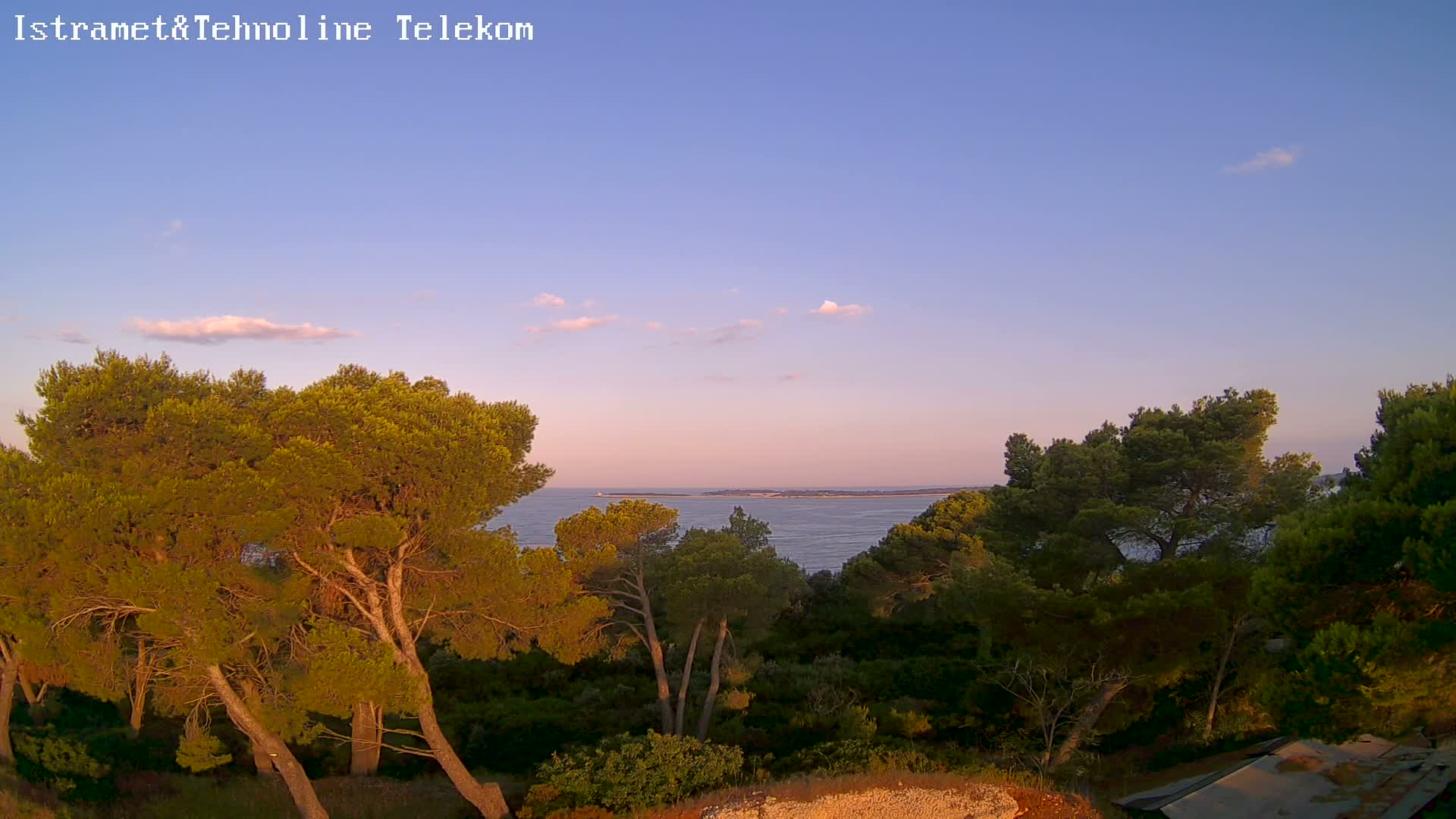 Pula, Fort Punta Christo Adriatic View Live Cam - Stinjan, Pula, Istria, Croatia