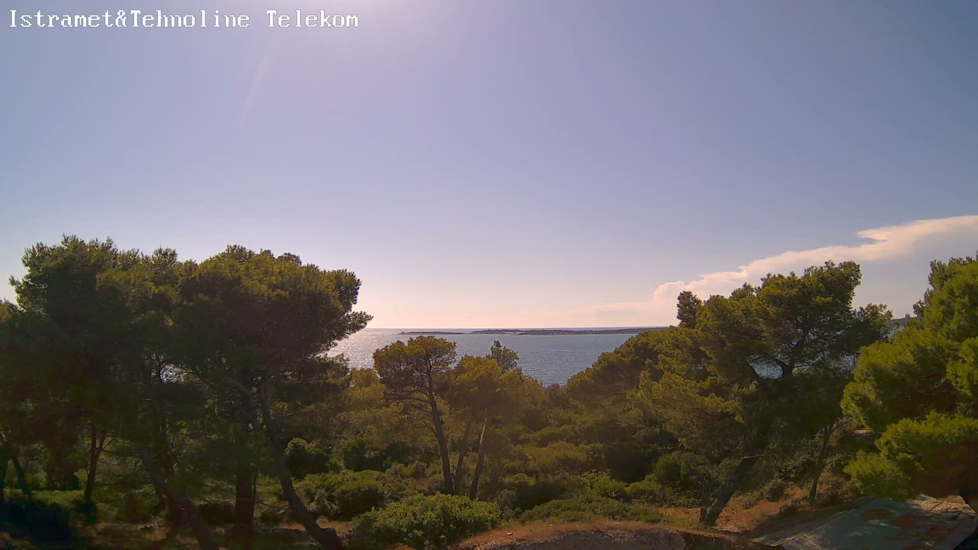 Pula, Fort Punta Christo Adriatic View Live Cam - Stinjan, Pula, Istria, Croatia
