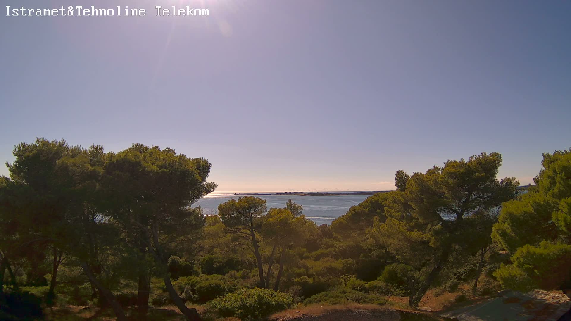 Pula, Fort Punta Christo Adriatic View Live Cam - Stinjan, Pula, Istria, Croatia