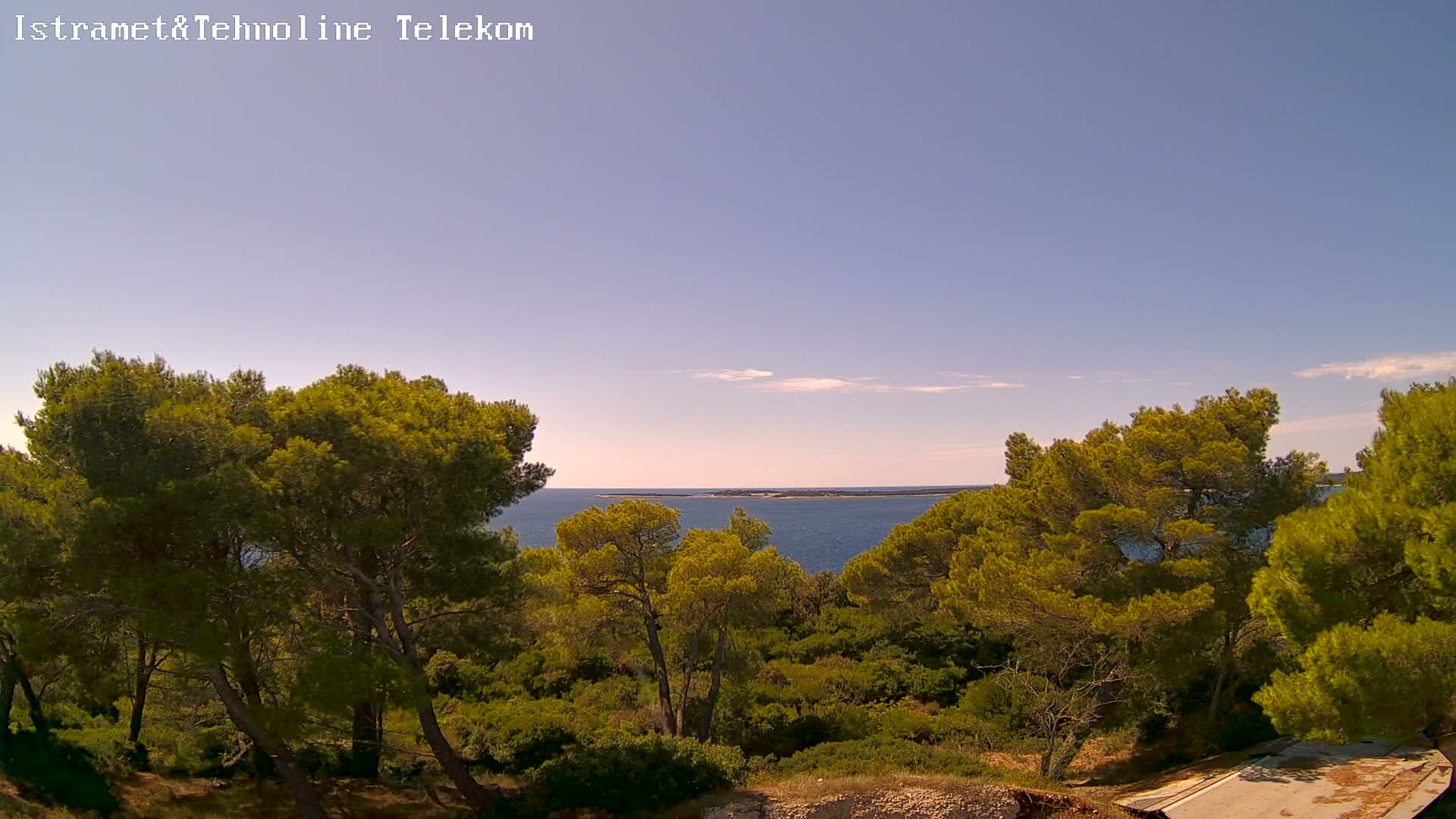 Pula, Fort Punta Christo Adriatic View Live Cam - Stinjan, Pula, Istria, Croatia