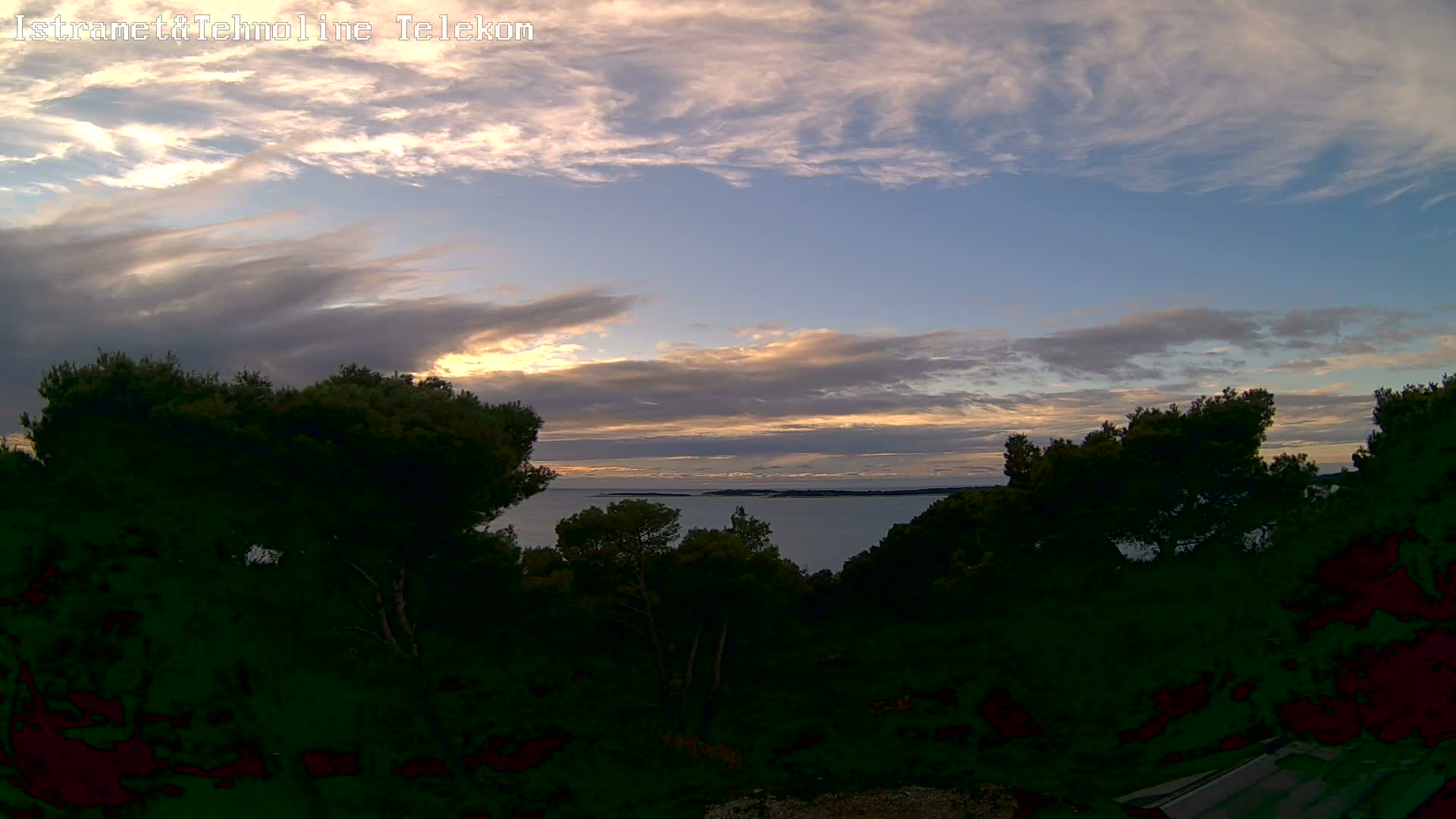 Pula, Fort Punta Christo Adriatic View Live Cam - Stinjan, Pula, Istria, Croatia