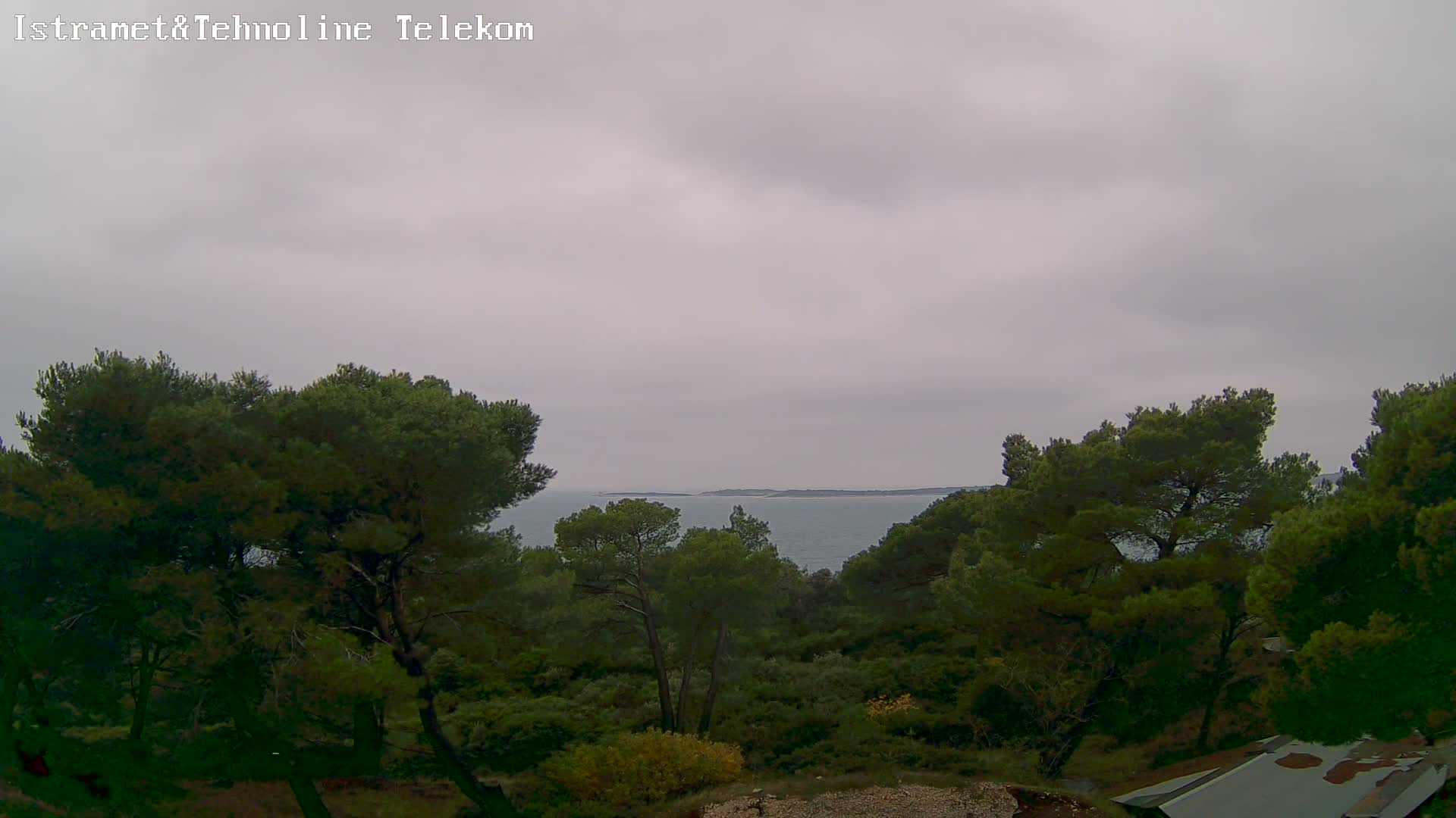 Pula, Fort Punta Christo Adriatic View Live Cam - Stinjan, Pula, Istria, Croatia