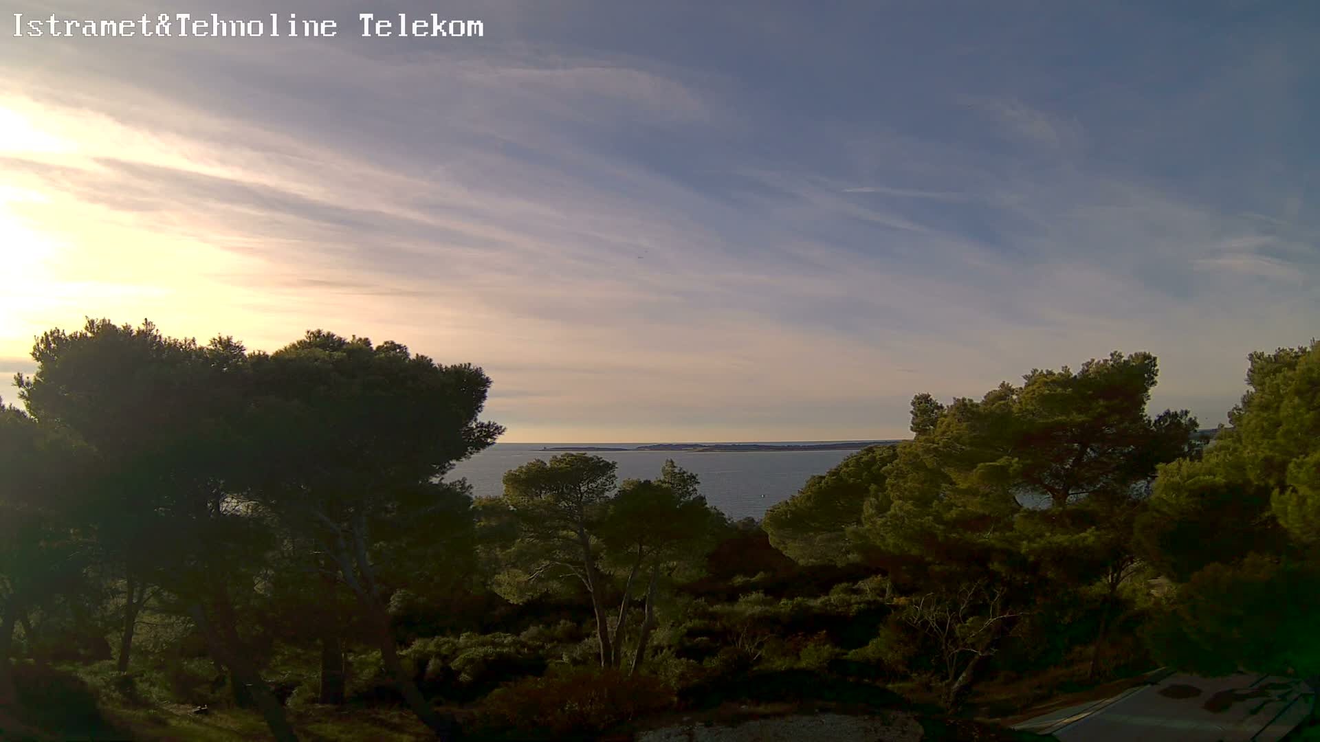 Pula, Fort Punta Christo Adriatic View Live Cam - Stinjan, Pula, Istria, Croatia