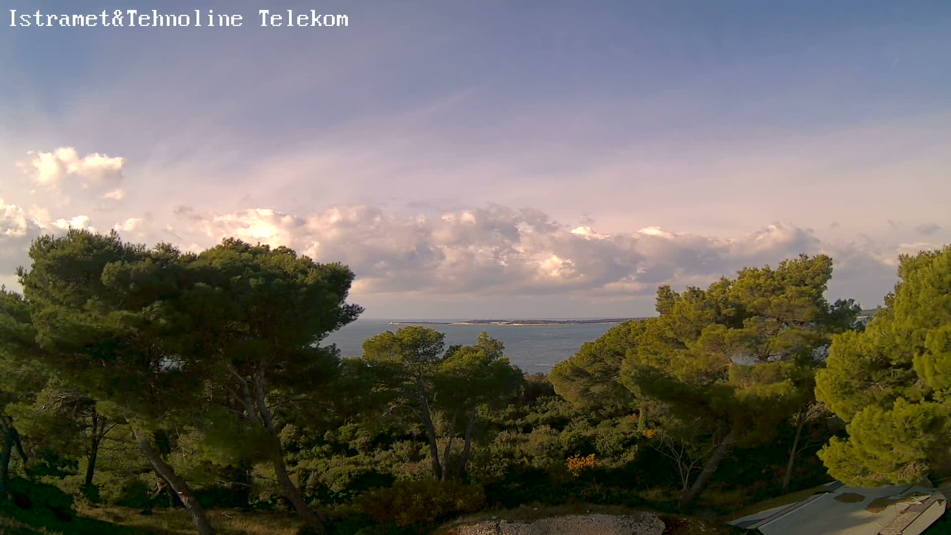 Pula, Fort Punta Christo Adriatic View Live Cam - Stinjan, Pula, Istria, Croatia
