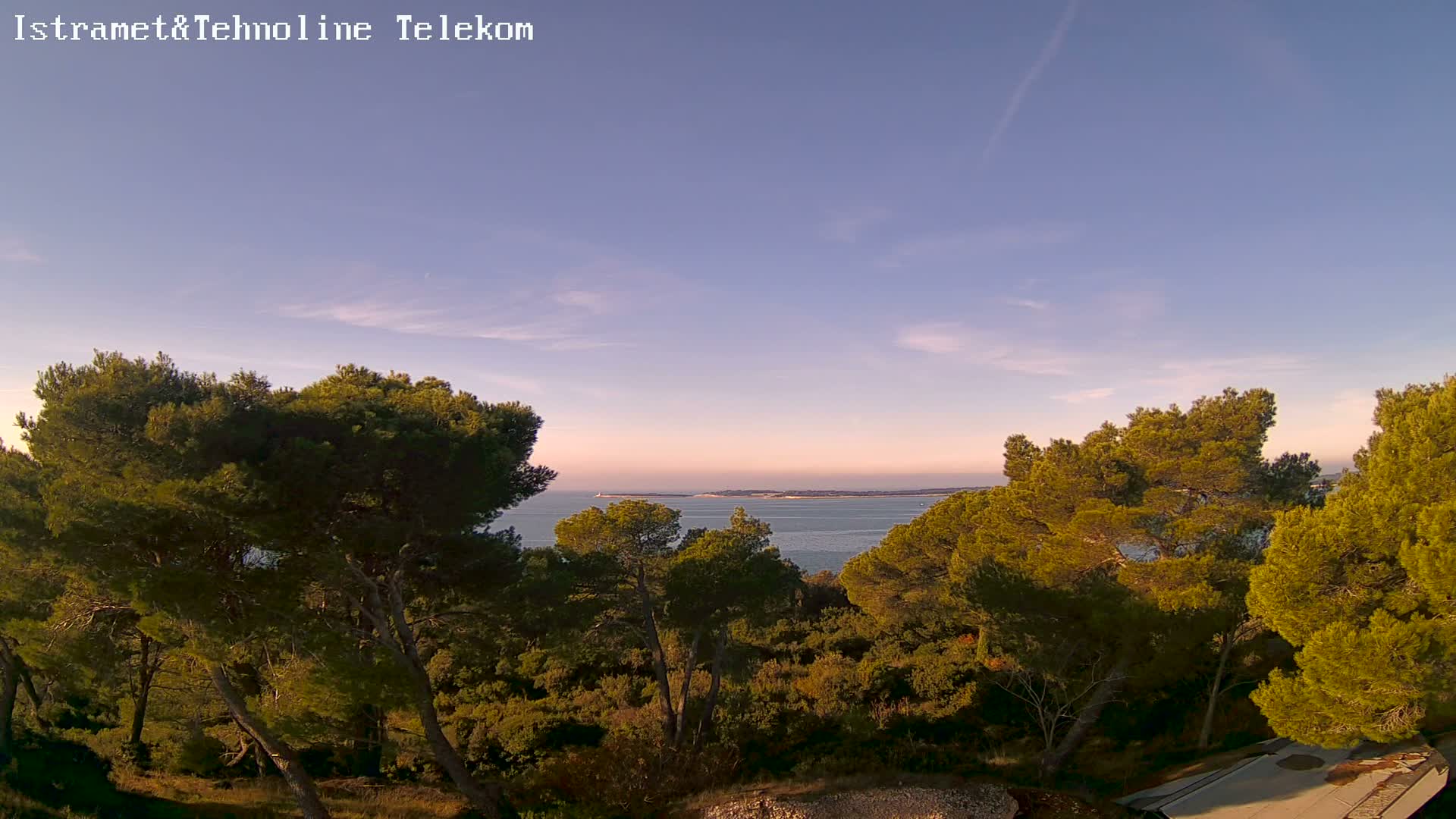 Pula, Fort Punta Christo Adriatic View Live Cam - Stinjan, Pula, Istria, Croatia