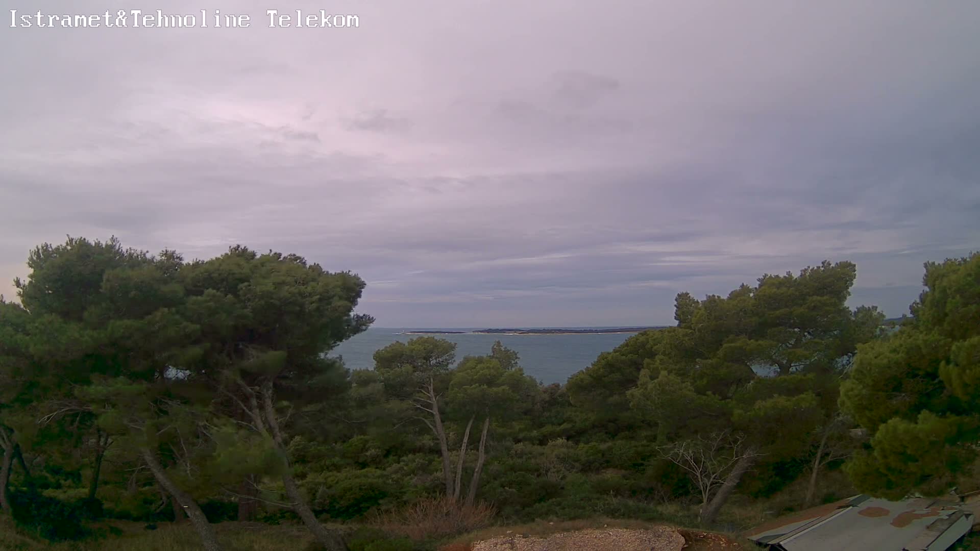 Pula, Fort Punta Christo Adriatic View Live Cam - Stinjan, Pula, Istria, Croatia