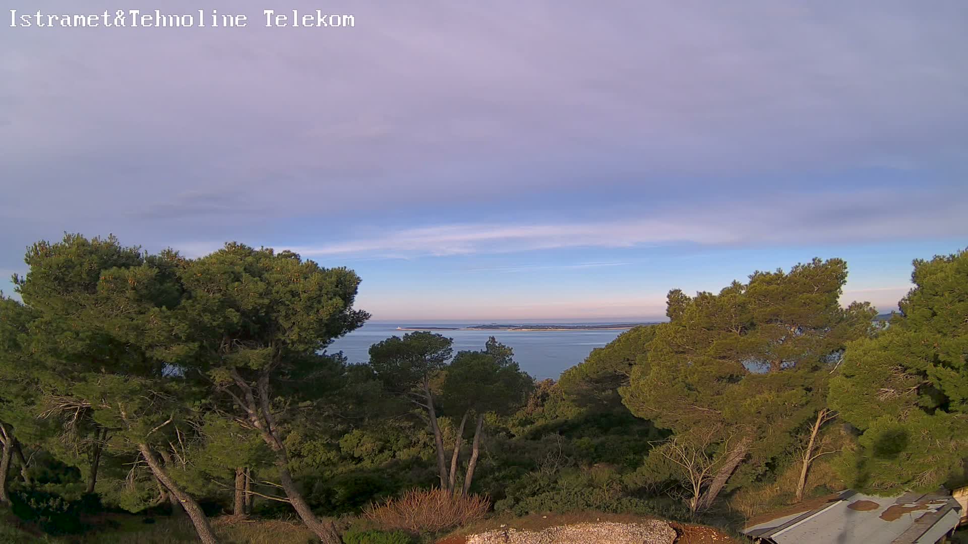 Pula, Fort Punta Christo Adriatic View Live Cam - Stinjan, Pula, Istria, Croatia