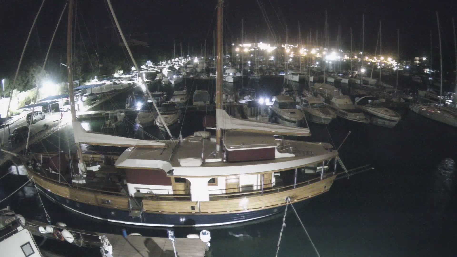 Pula, Marina Veruda South View Live Cam - Pjescana Uvala, Pula, Istria, Croatia